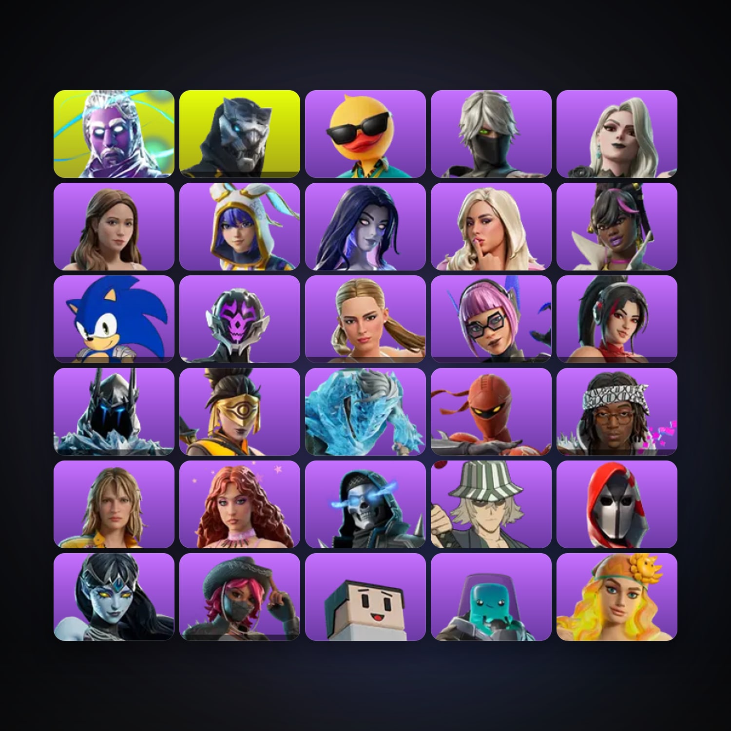 Fortnite | 34 Skins | 1.2K V-Bucks | Level 96 | 3 Wins — HabibiAccounts