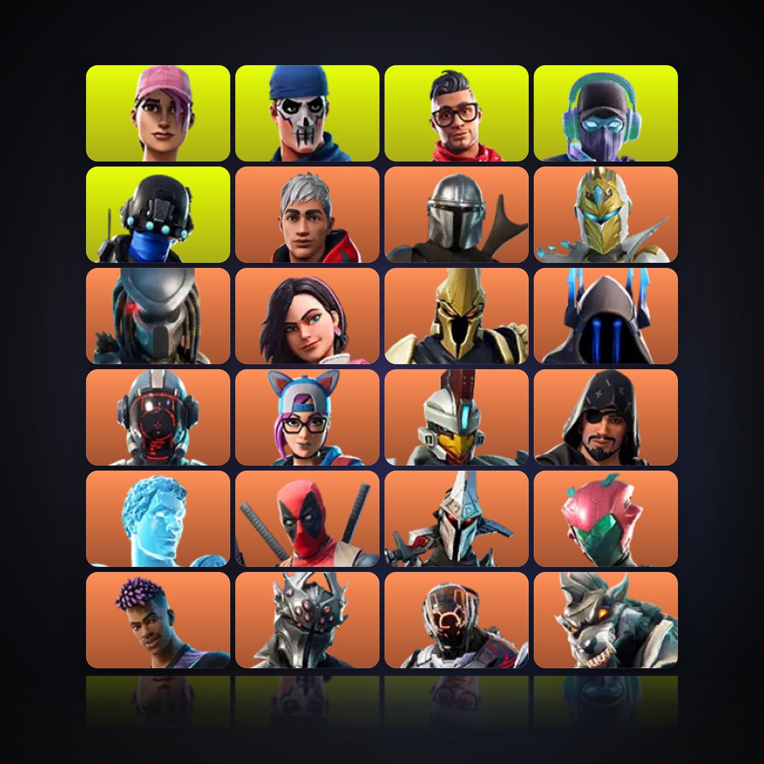Fortnite | 189 Skins | 1.4K V-Bucks | Level 2925 | 1.5K Wins — HabibiAccounts