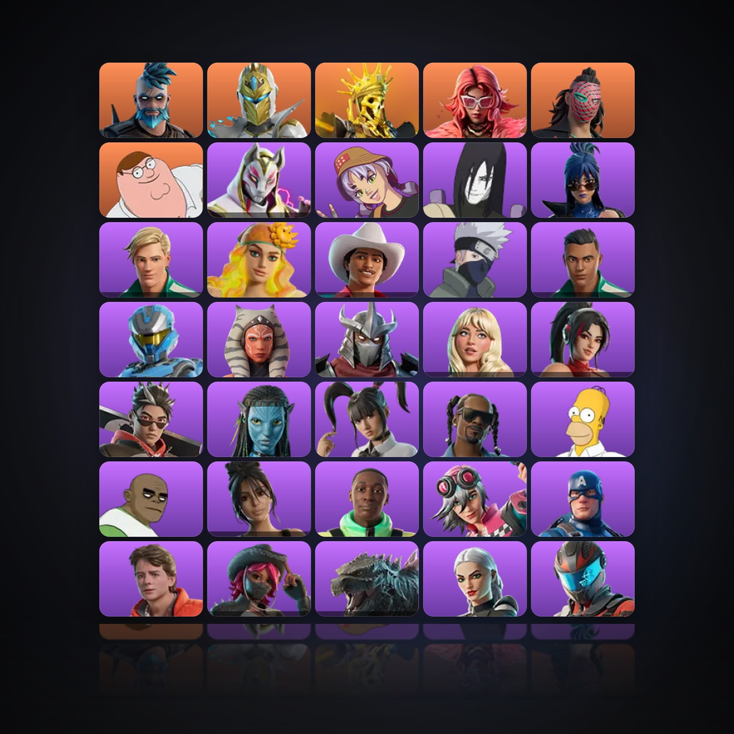 Fortnite | 183 Skins | 10.6K V-Bucks | Level 931 | 65 Wins — HabibiAccounts