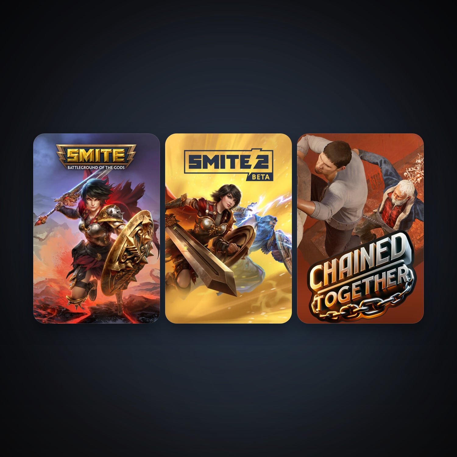SMITE + SMITE 2, 5 games, clean — HabibiAccounts