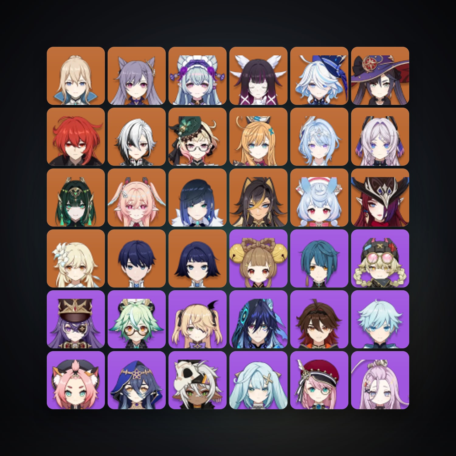 Genshin Impact | AR 58 | 67 Chars | 18× 5★ — HabibiAccounts
