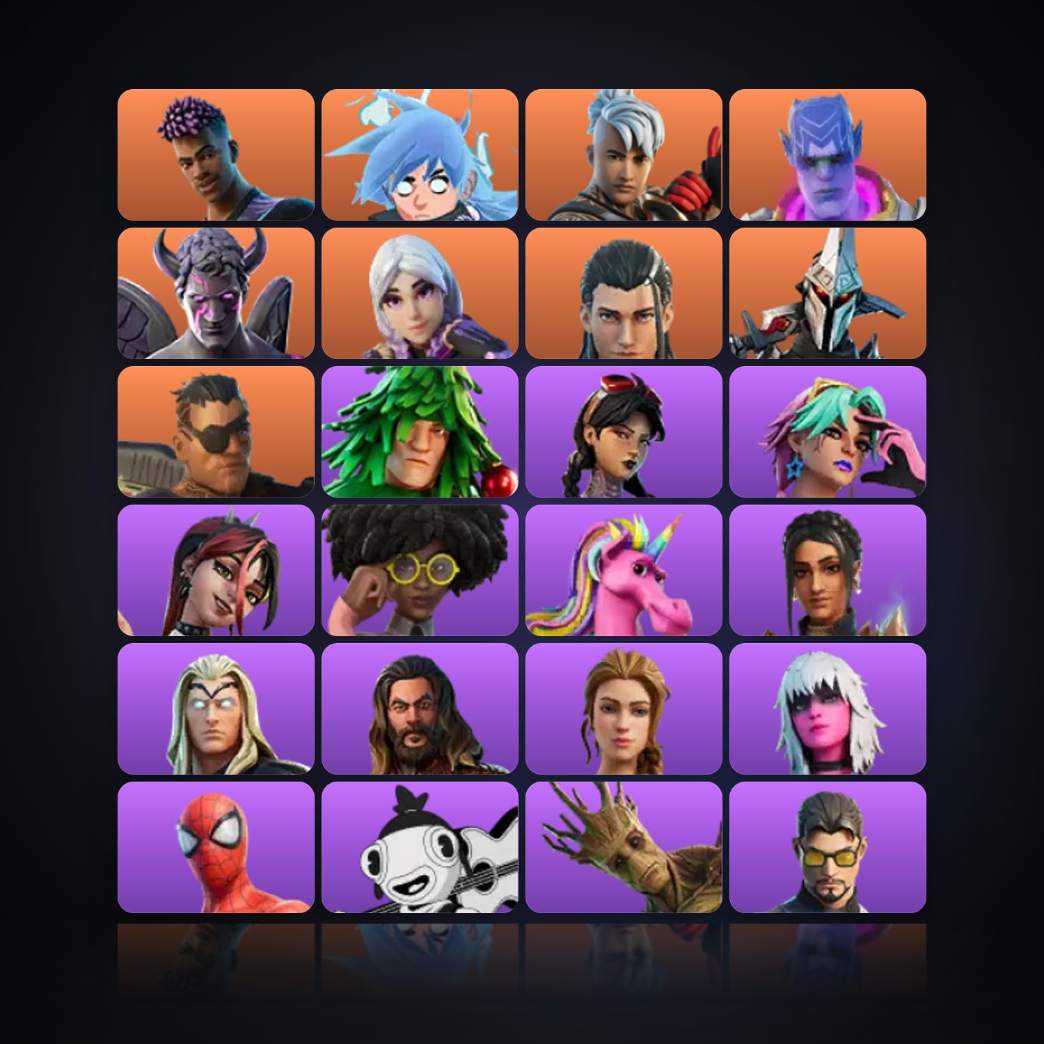Fortnite | 58 Skins | 100 V-Bucks | Level 1481 | 232 Wins — HabibiAccounts