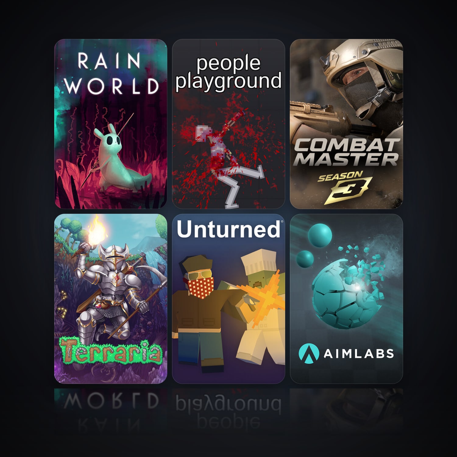 Rain World & People Playground | 30 Games | Clean — HabibiAccounts
