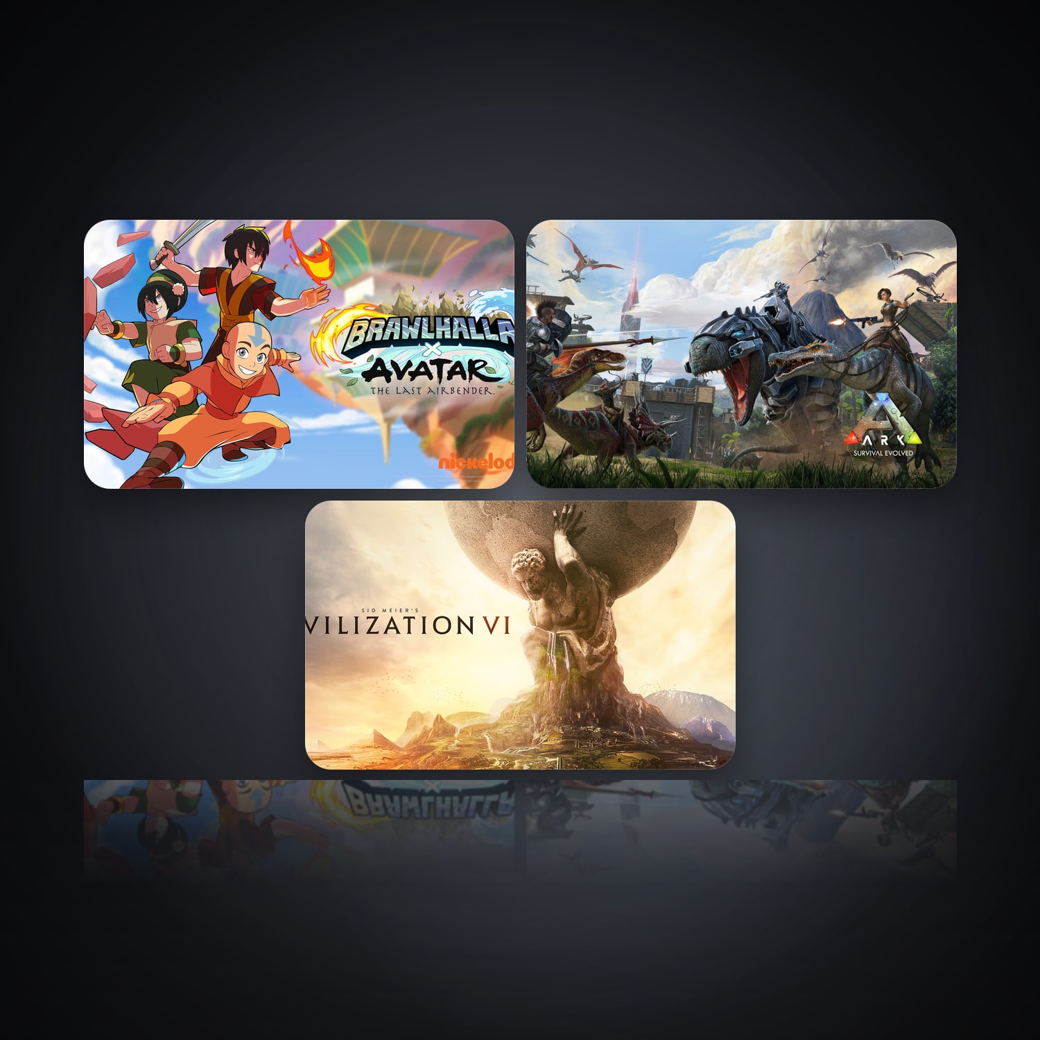 Brawlhalla & ARK: Survival Evolved | 3 Games — HabibiAccounts