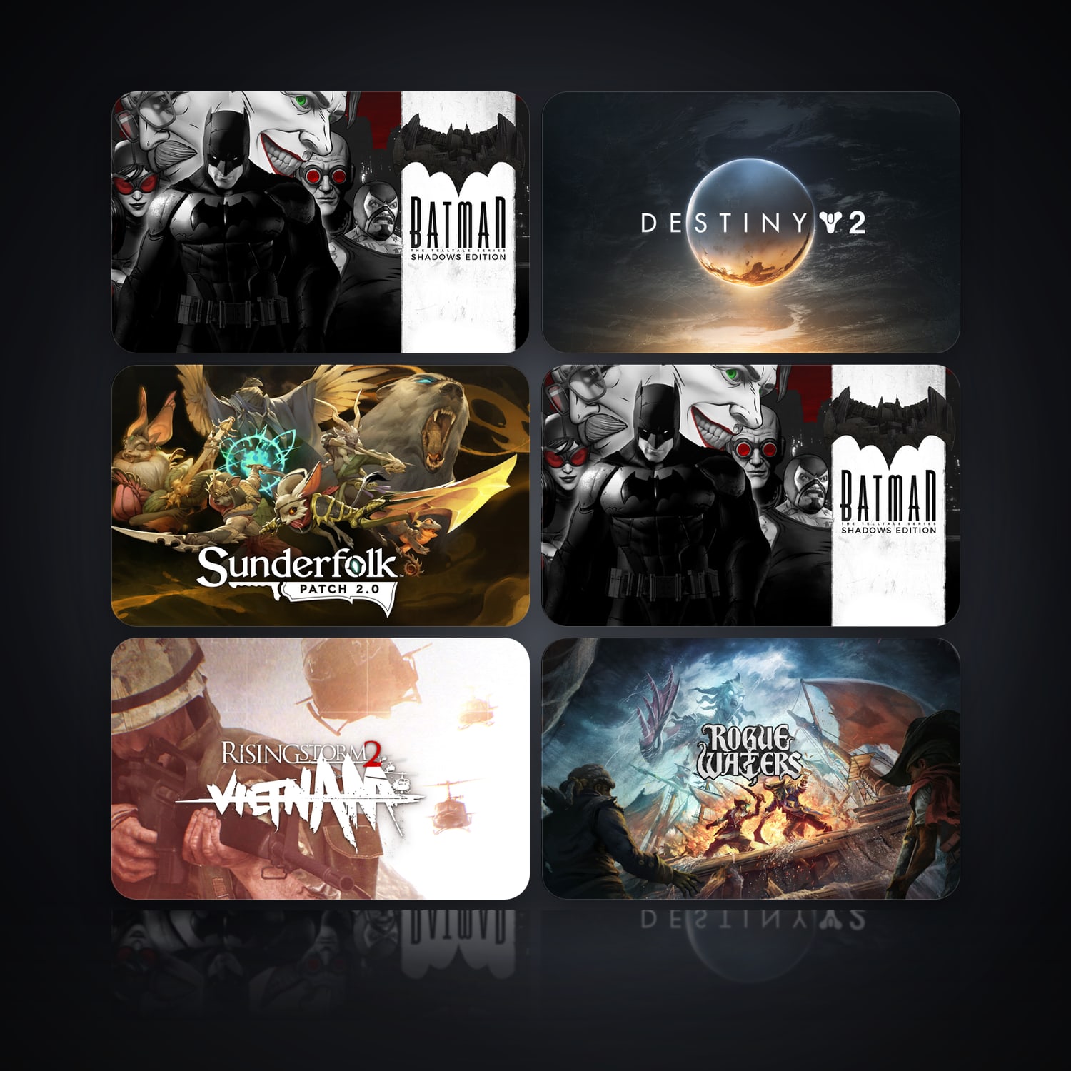 Telltale Batman Season 2 & Destiny 2 | 9 Games — HabibiAccounts