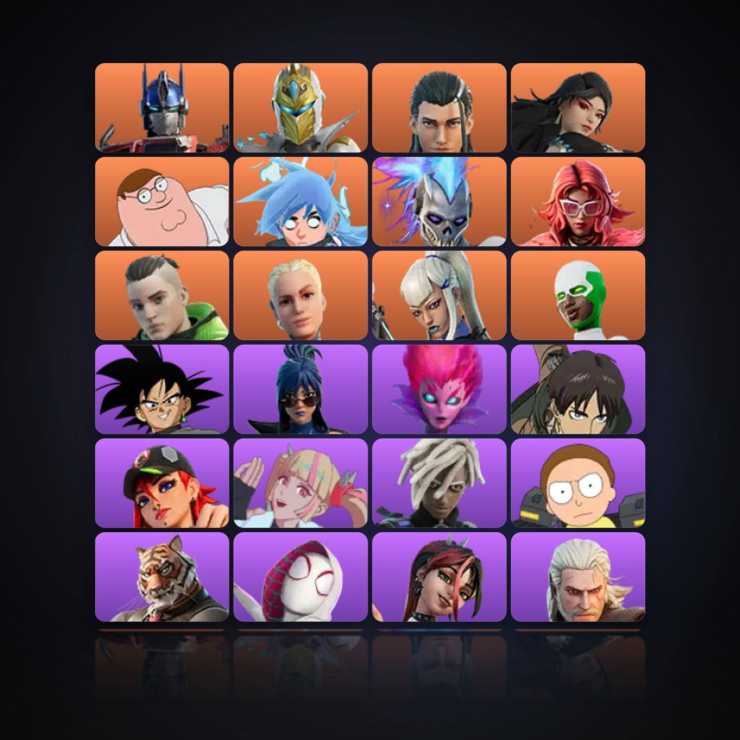 Fortnite | 80 Skins | 400 V-Bucks | Level 987 | 153 Wins — HabibiAccounts