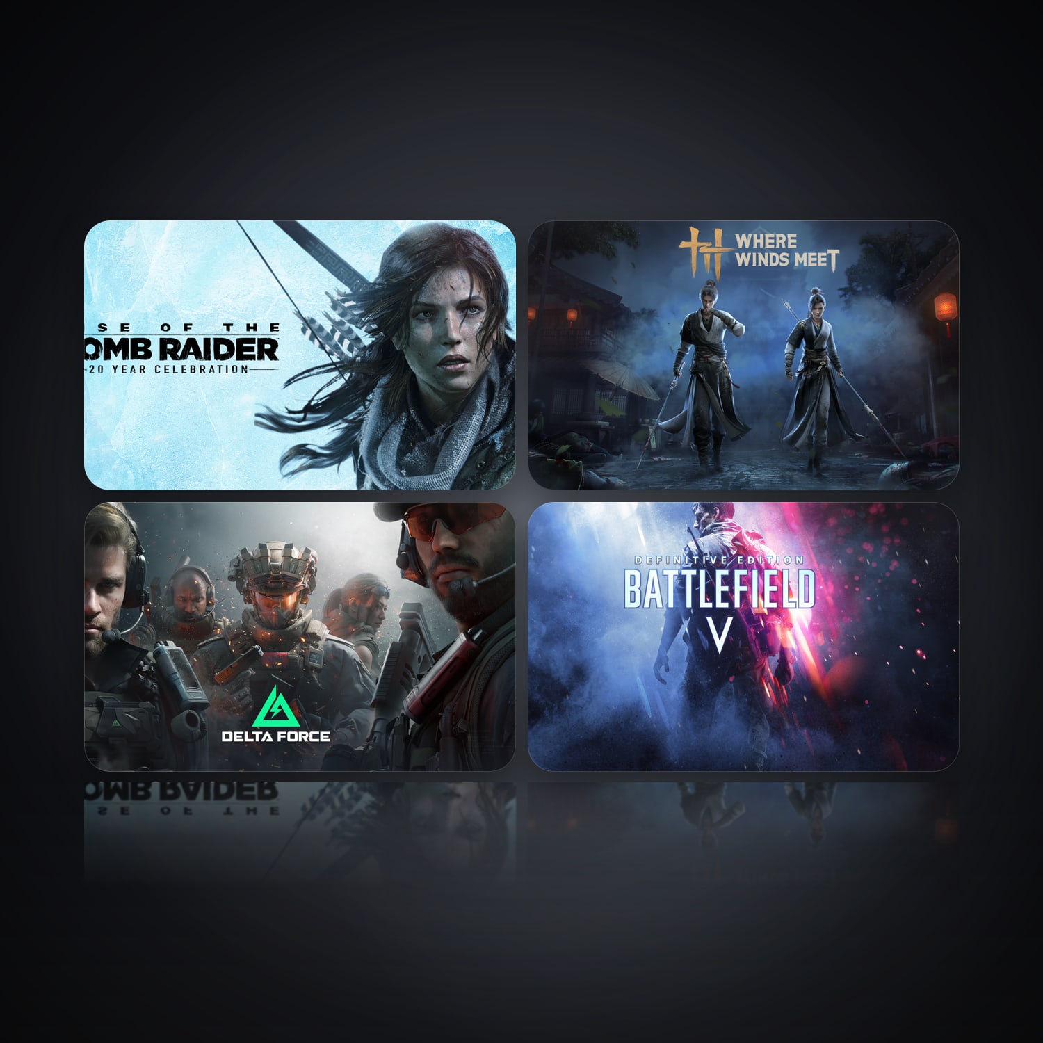 Rise of the Tomb Raider: 20 Year Celebration & Where Winds Meet | 4 Games — HabibiAccounts