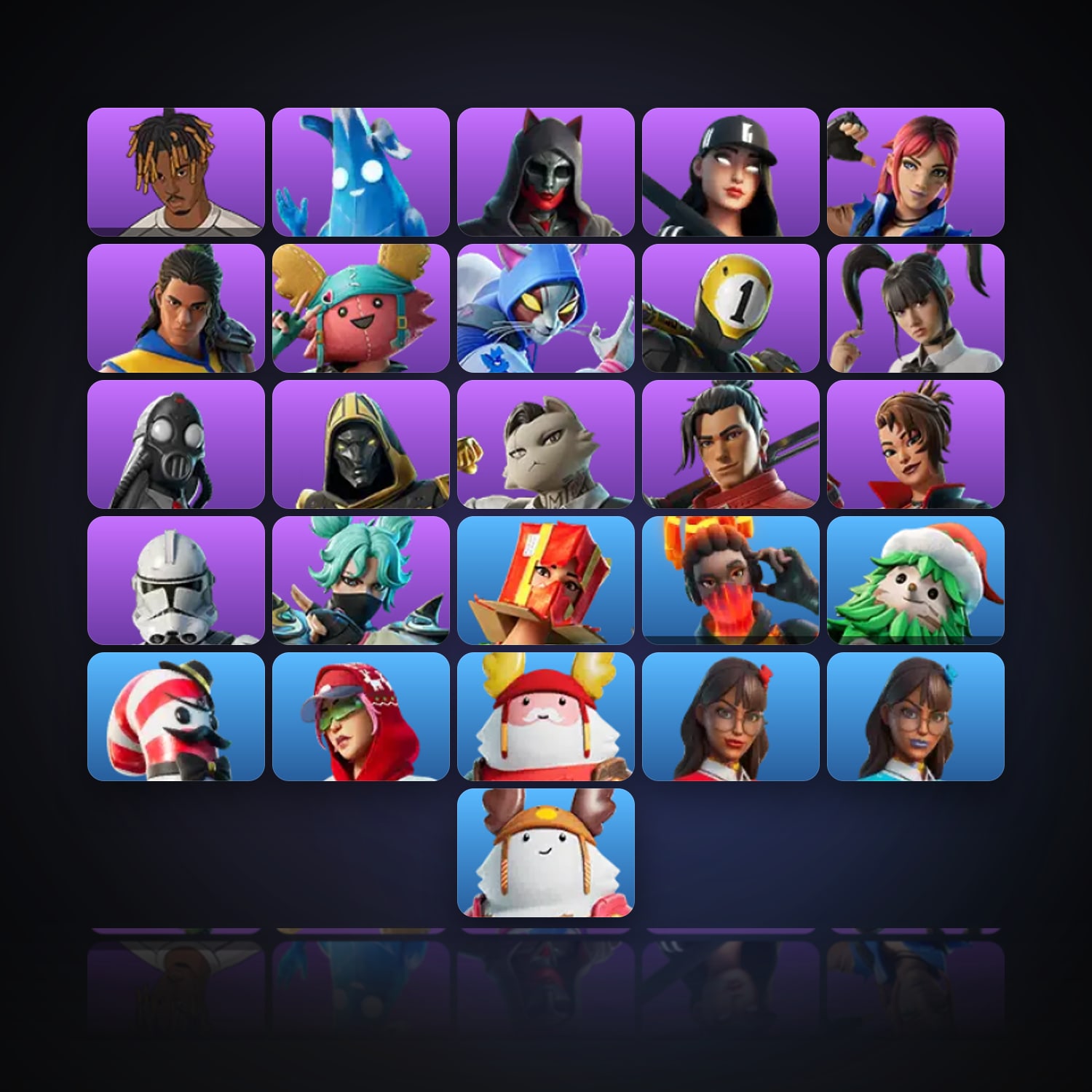 Fortnite | 26 Skins | 950 V-Bucks | Level 861 | 58 Wins — HabibiAccounts
