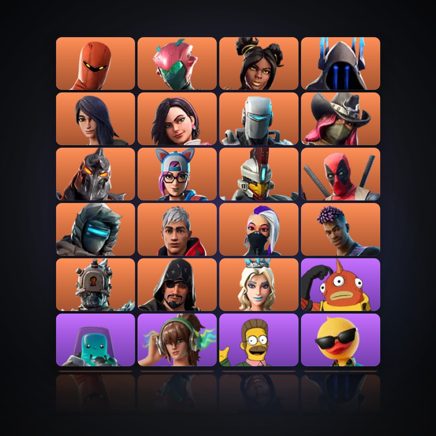 Fortnite | 89 Skins | 600 V-Bucks | Level 953 | 79 Wins — HabibiAccounts