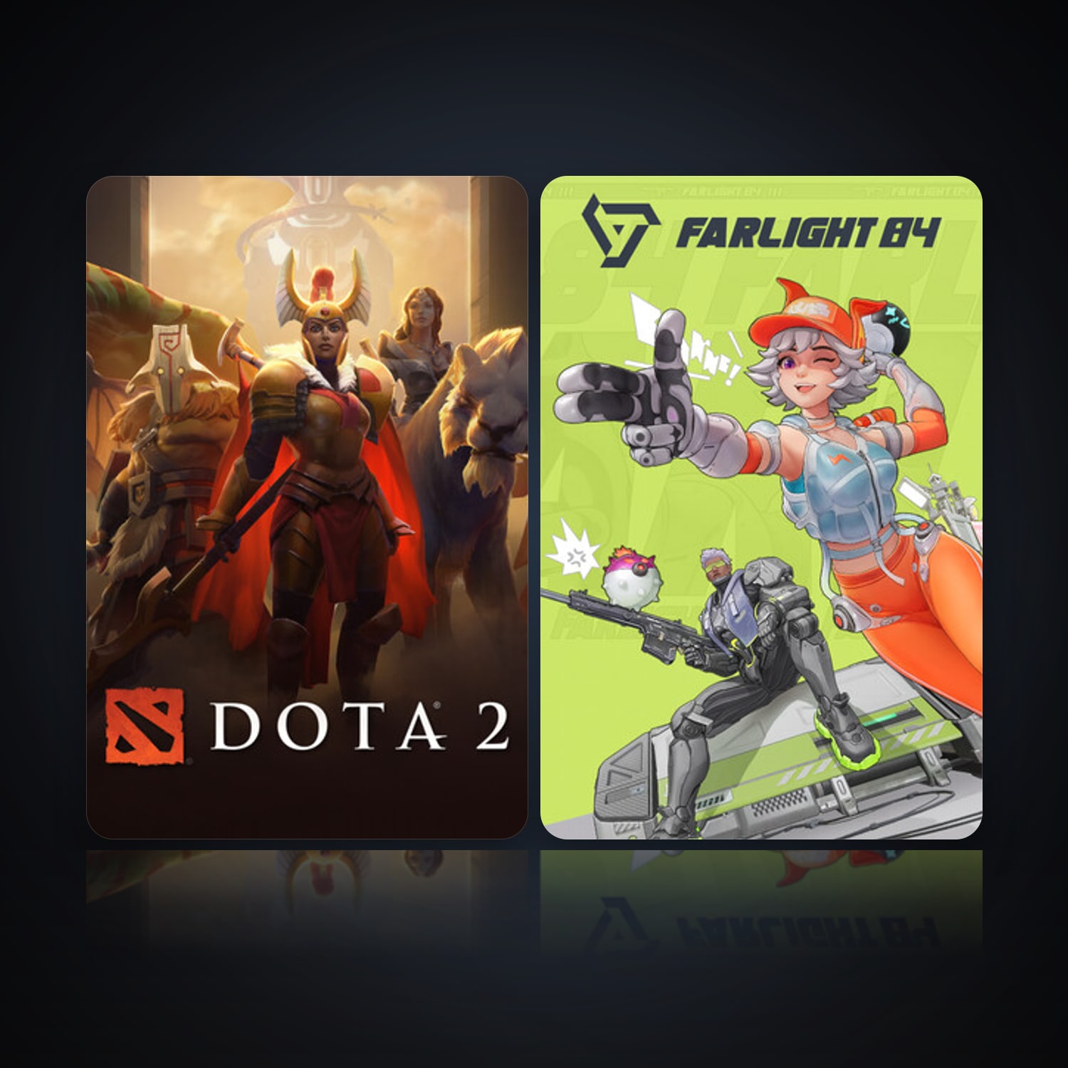 Dota 2 & Farlight 84 — HabibiAccounts