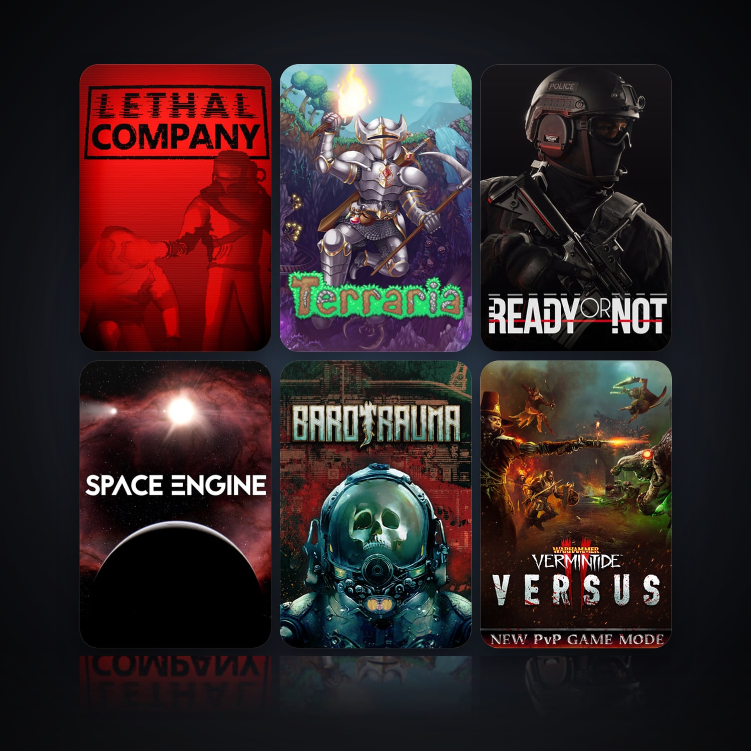 Lethal Company & Terraria | 30 Games | Clean — HabibiAccounts