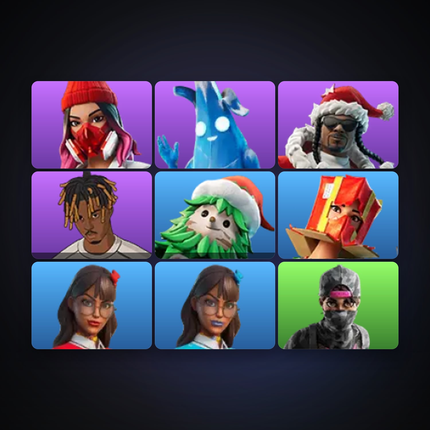 Fortnite | 9 Skins | 700 V-Bucks | Level 297 | 14 Wins — HabibiAccounts