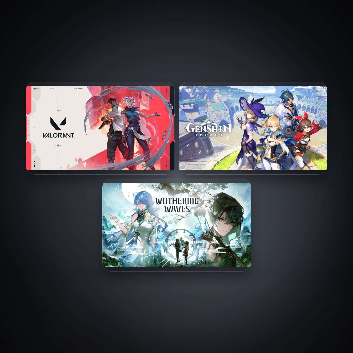 VALORANT & Genshin Impact | 3 Games — HabibiAccounts