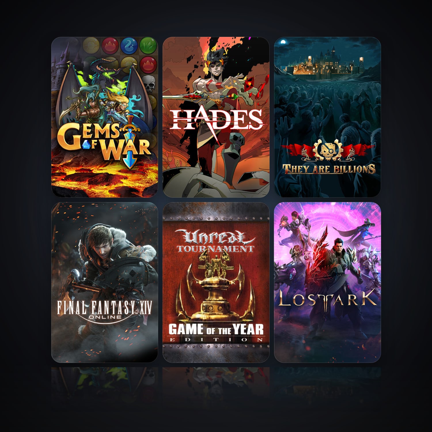 Gems of War - Puzzle RPG & Hades | 24 Games | Clean — HabibiAccounts