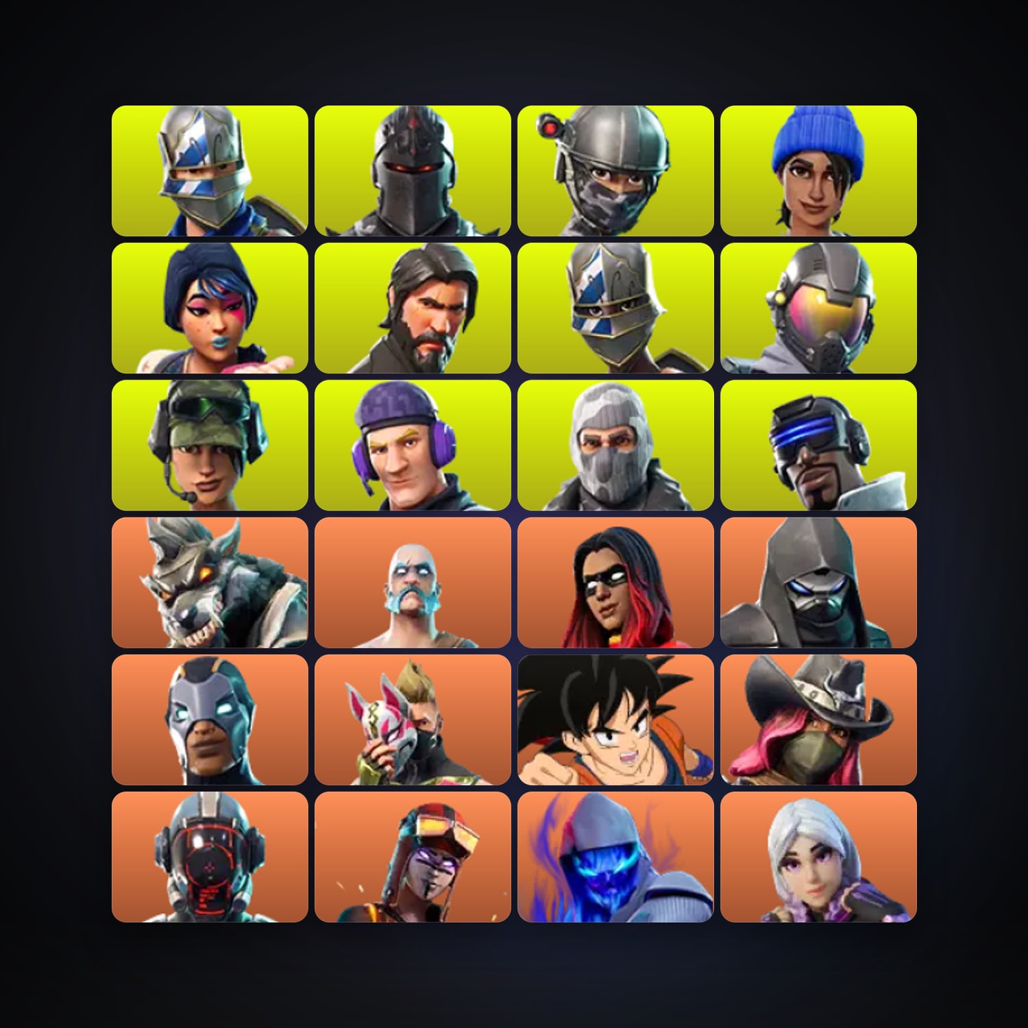Fortnite | 166 Skins | 350 V-Bucks | Level 2358 | 729 Wins — HabibiAccounts
