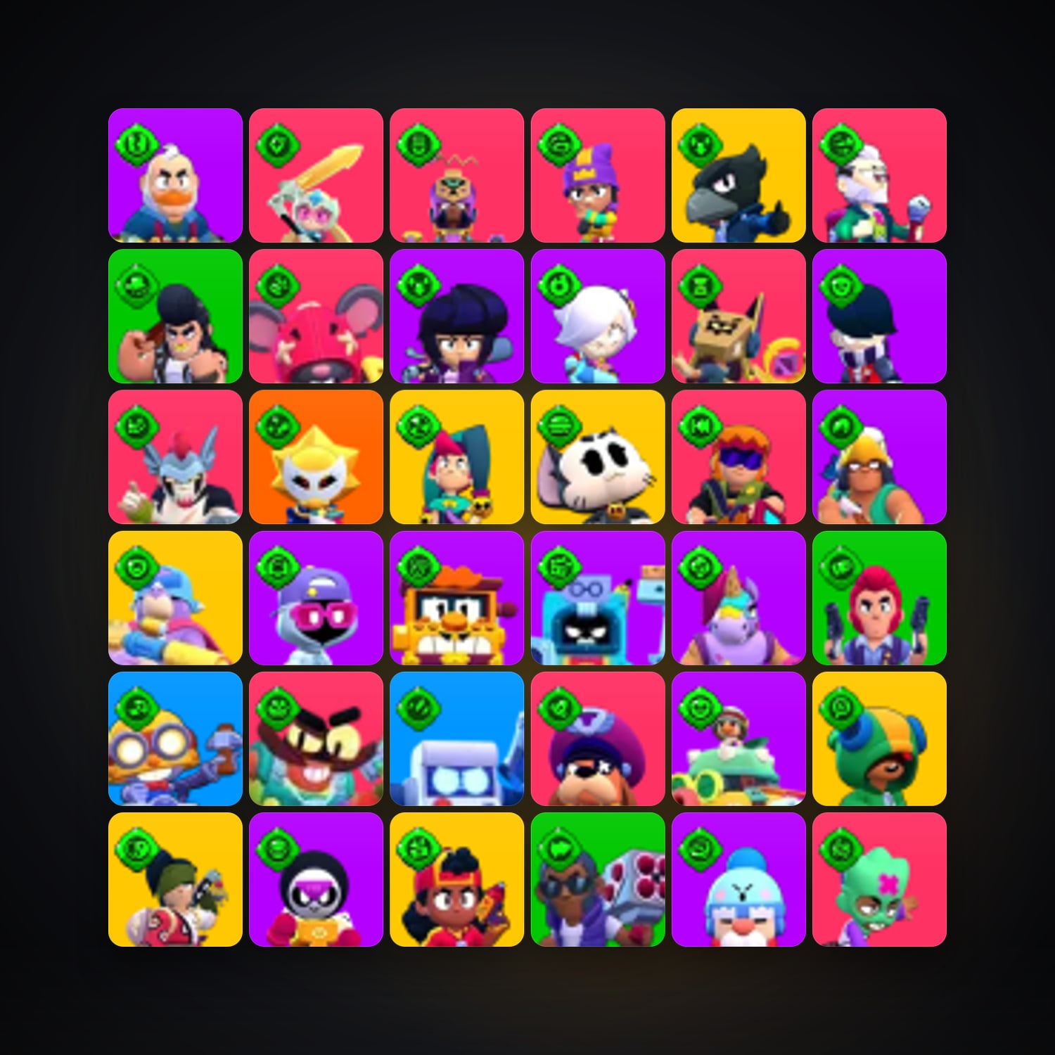 106 Brawlers | 129.5K Trophies — HabibiAccounts