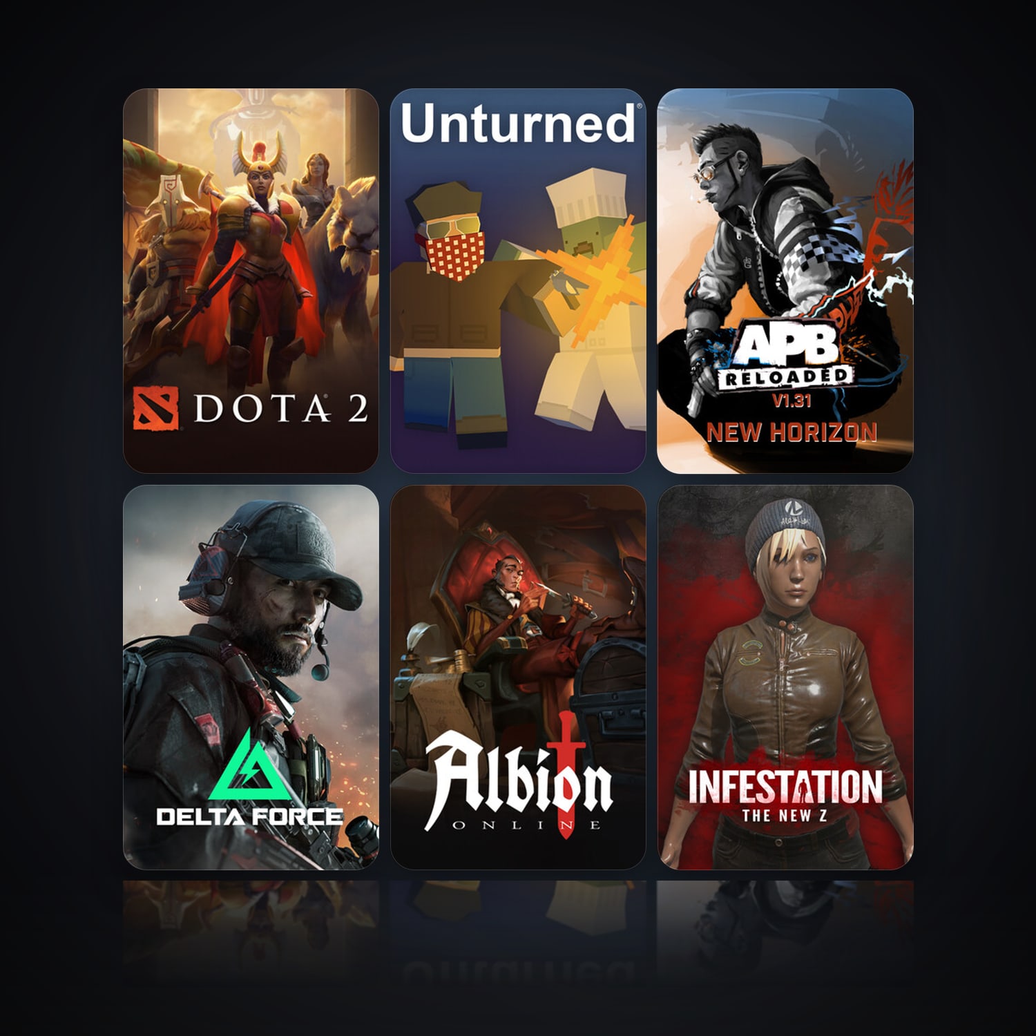Dota 2 & Unturned | 28 Games | Clean — HabibiAccounts