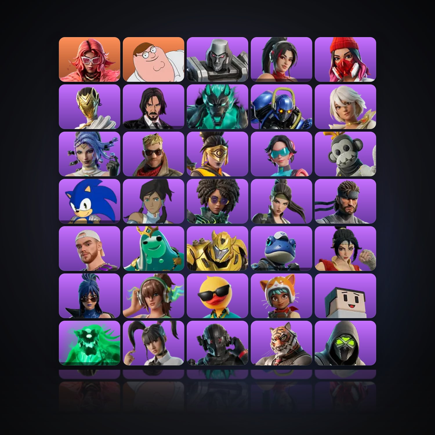 Fortnite | 45 Skins | Level 661 | 26 Wins — HabibiAccounts