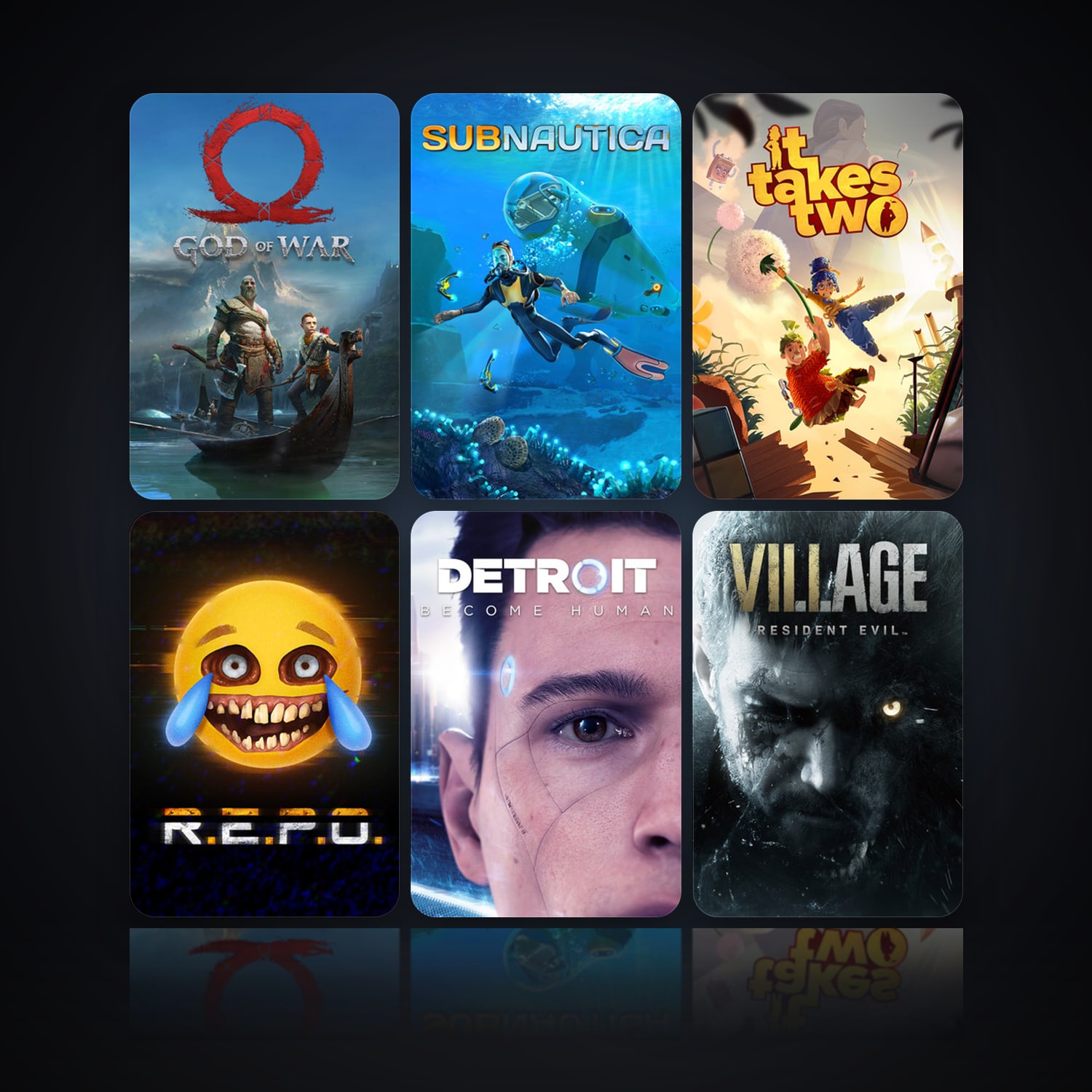 God of War & Subnautica | 31 Games | Clean — HabibiAccounts