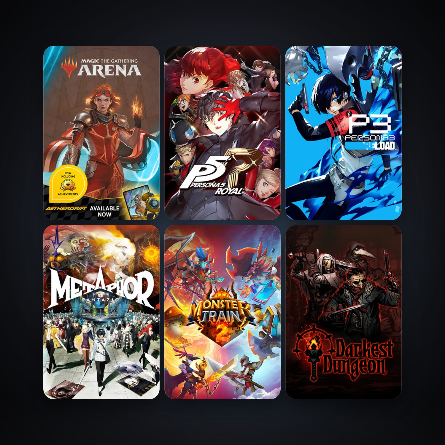 Magic: The Gathering Arena & Persona 5 Royal | 32 Games | Clean — HabibiAccounts