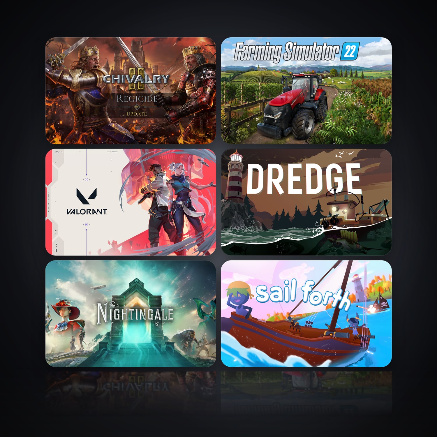 Chivalry 2 & Farming Simulator 22 | 85 Games — HabibiAccounts