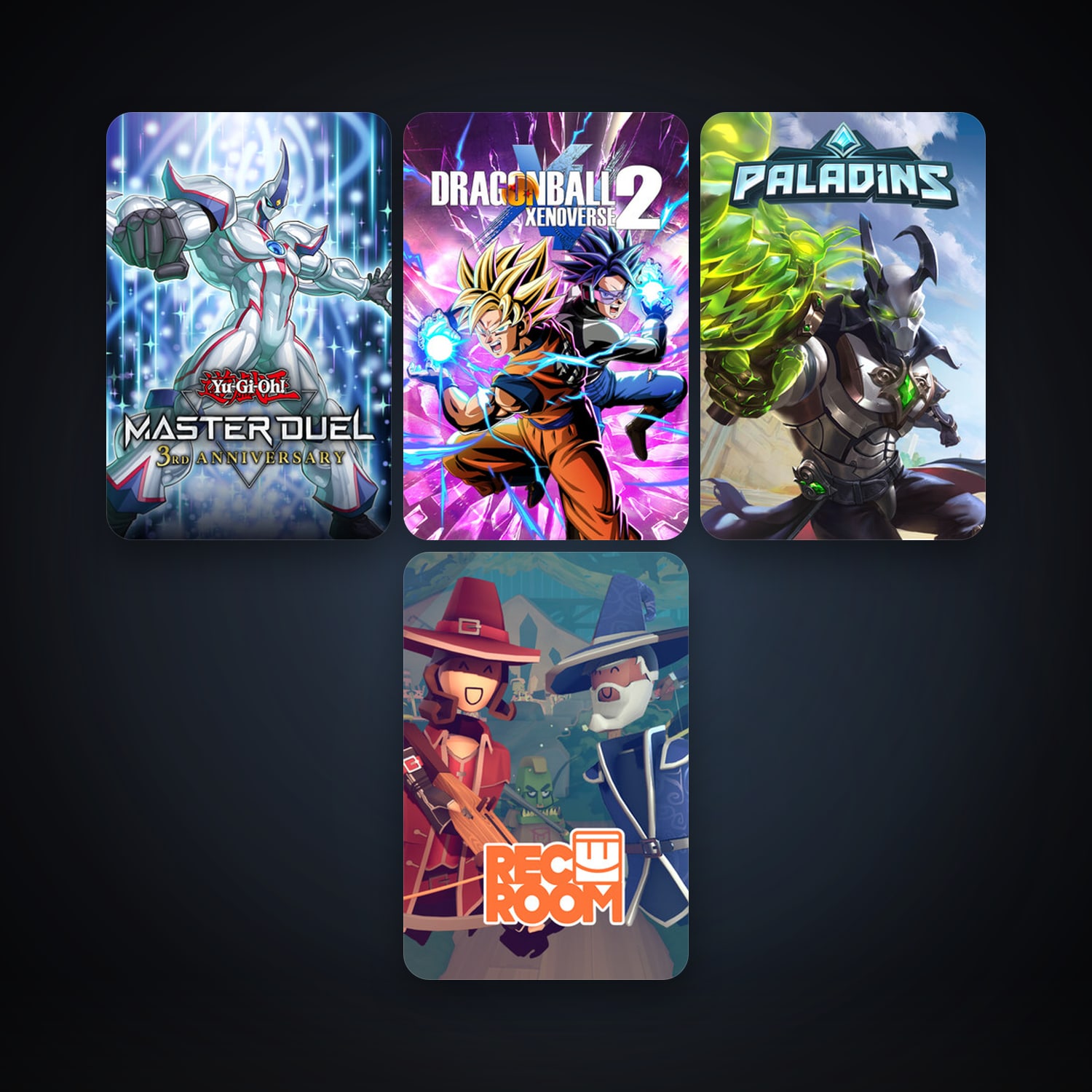 Brawlhalla + Paladins, 13 games, clean — HabibiAccounts