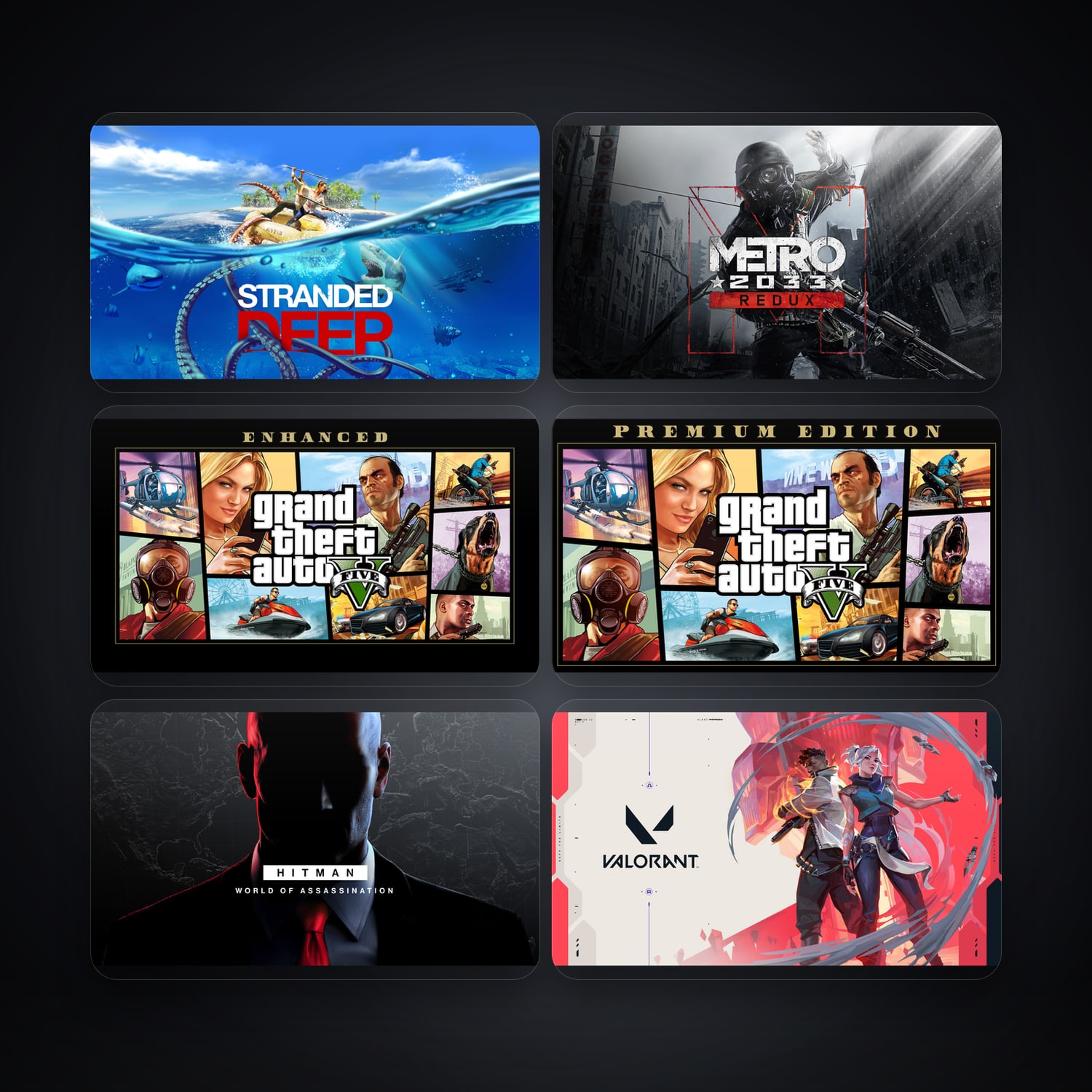 Stranded Deep & Metro 2033 Redux | 45 Games — HabibiAccounts