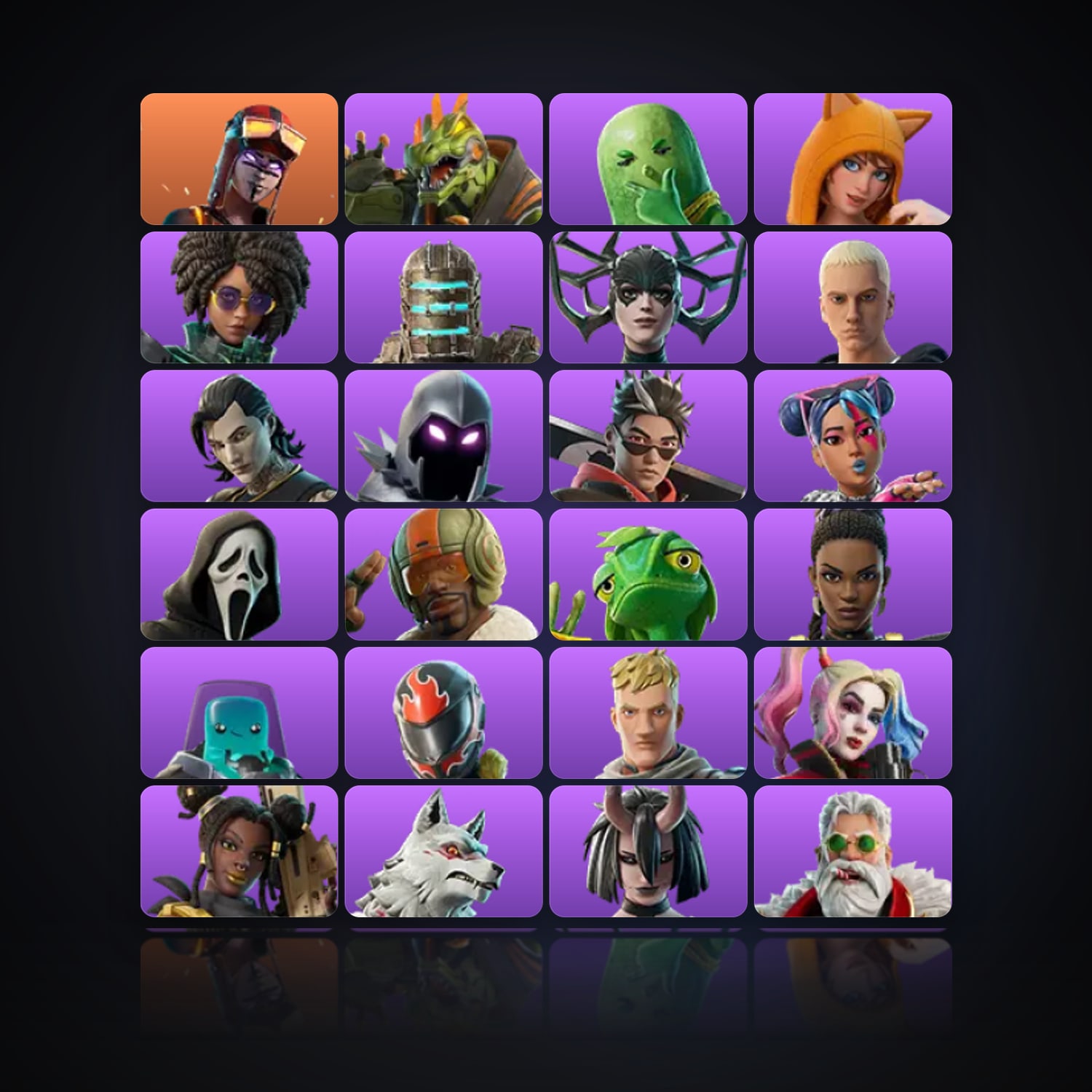 Fortnite | 115 Skins | Level 1362 | 64 Wins — HabibiAccounts