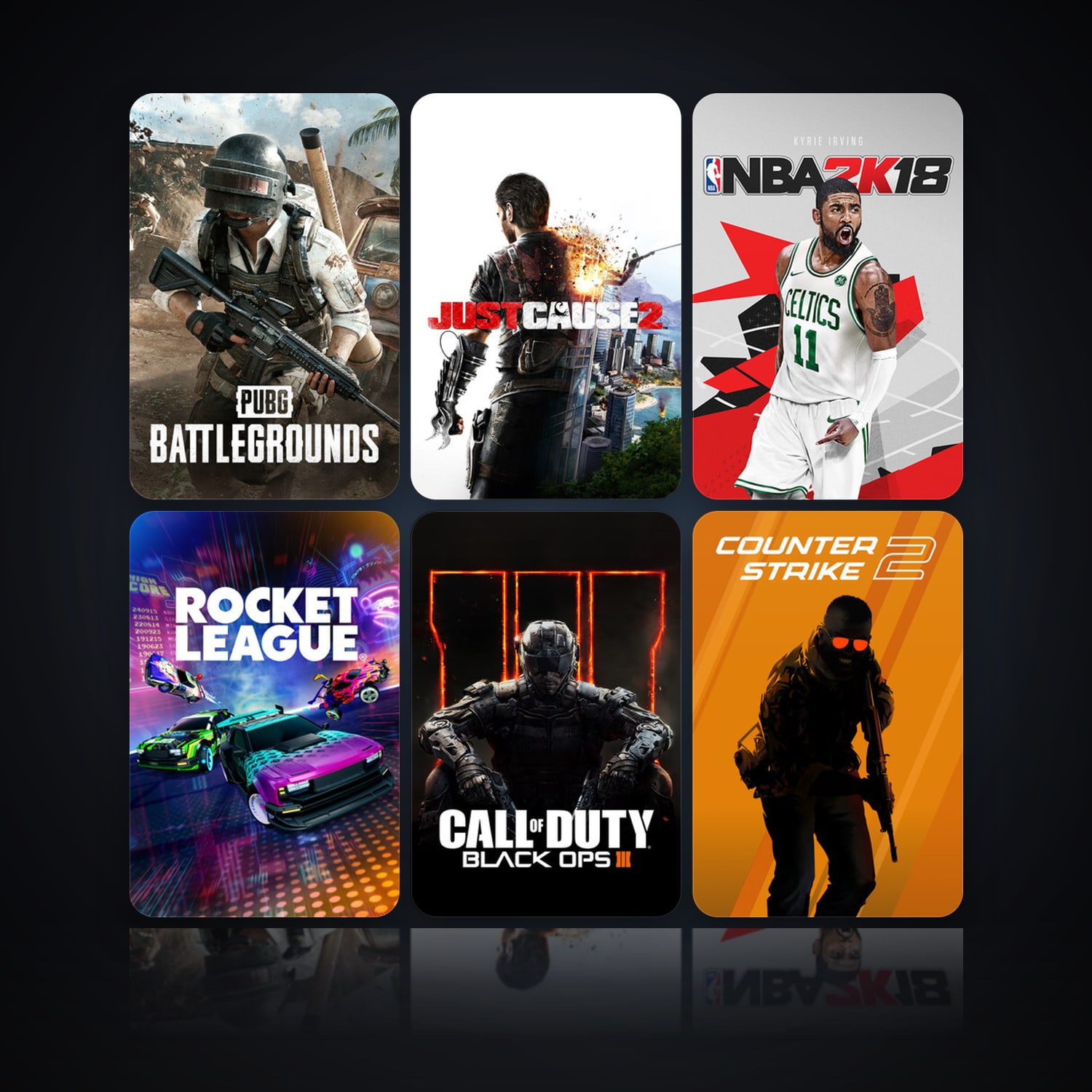 PUBG: BATTLEGROUNDS & Just Cause 2 | 11 Games | Clean — HabibiAccounts