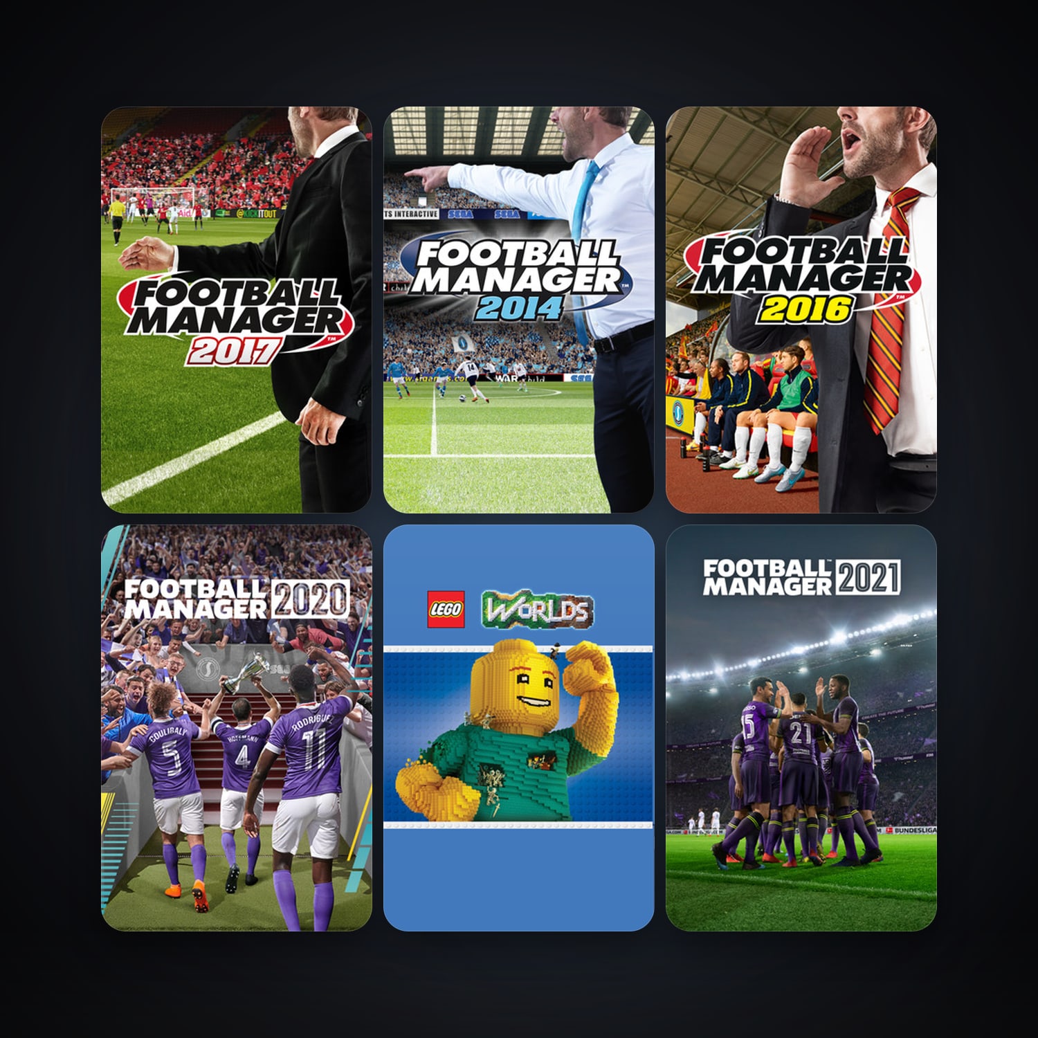 Football Manager 2017 & Football Manager 2014 | Level 10 | 29 Games | Clean — HabibiAccounts
