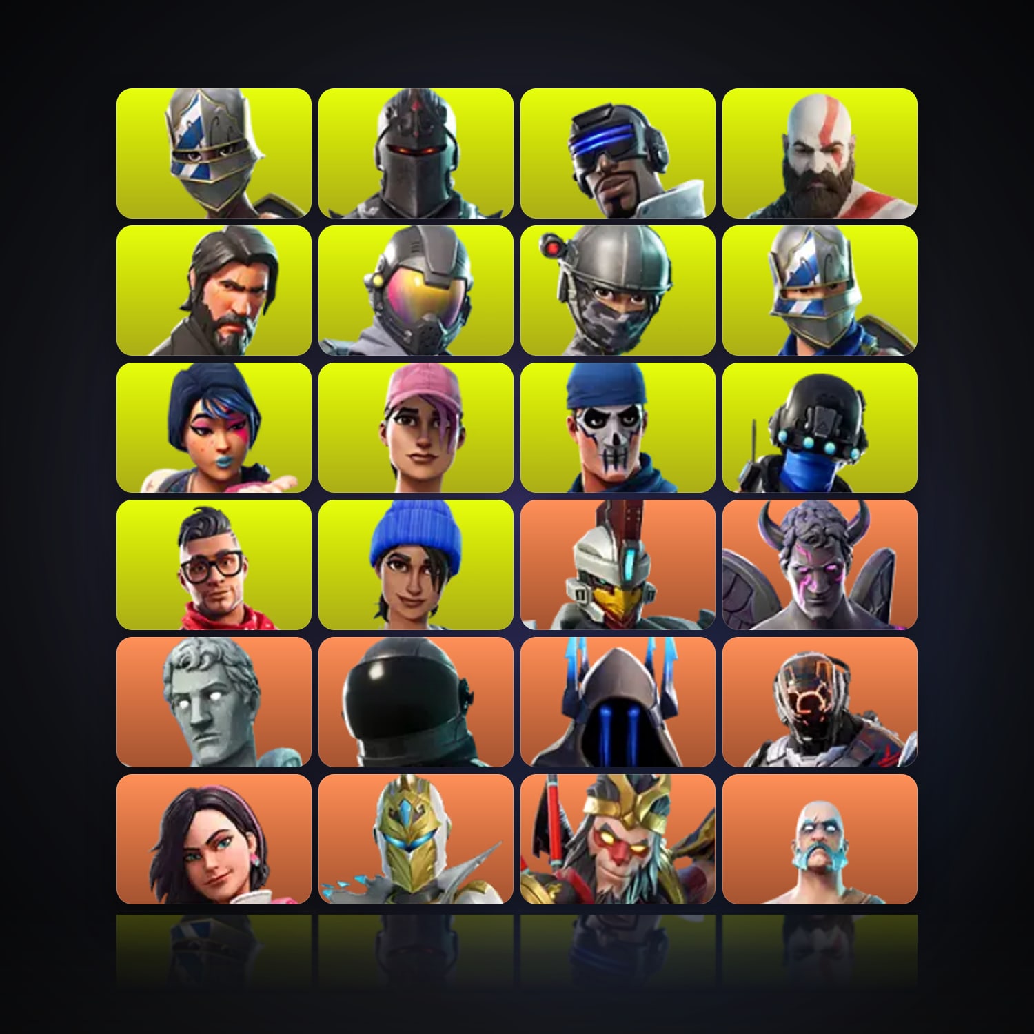 Fortnite | 122 Skins | 1.2K V-Bucks | Level 1049 | 109 Wins — HabibiAccounts
