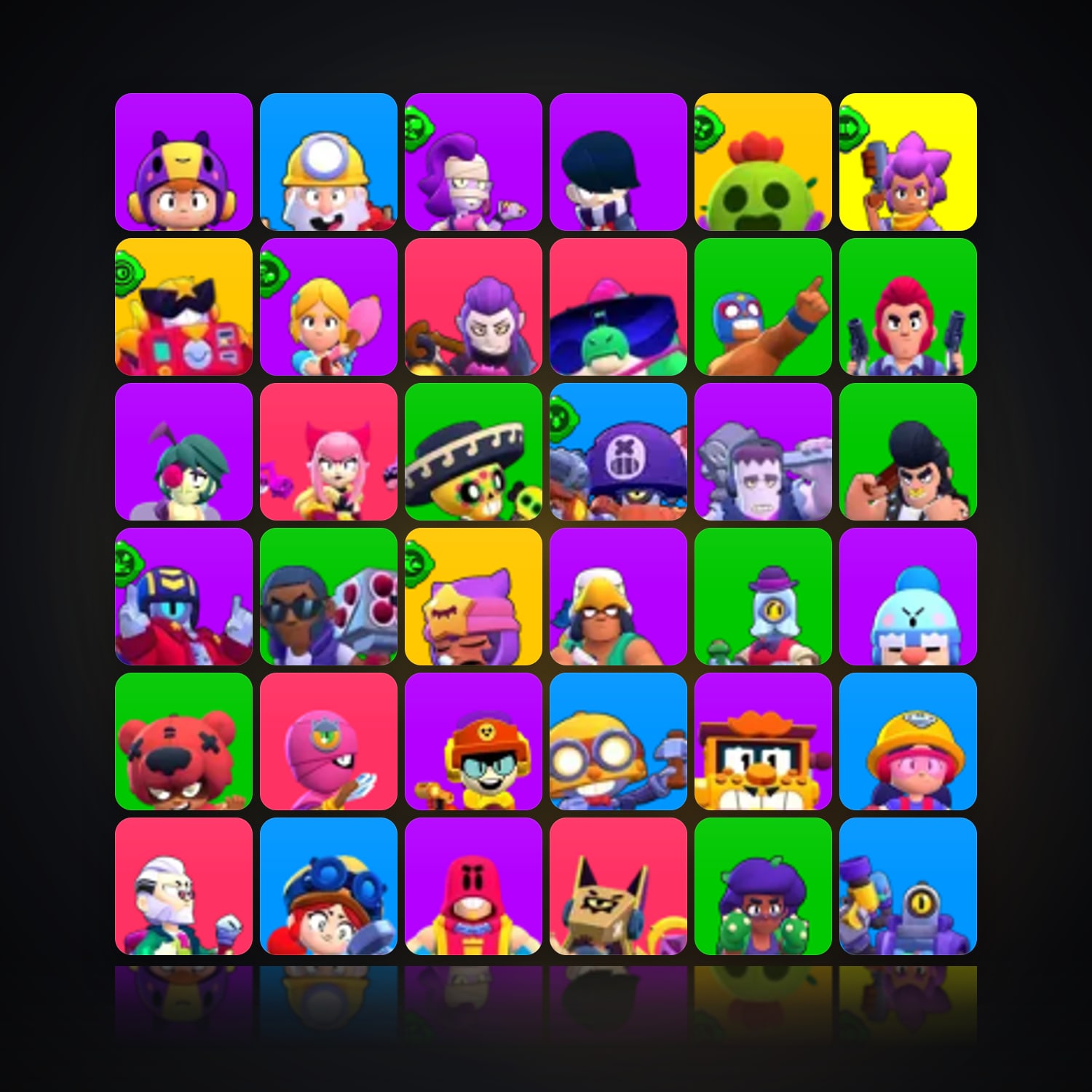 61 Brawlers | 17.4K Trophies — HabibiAccounts