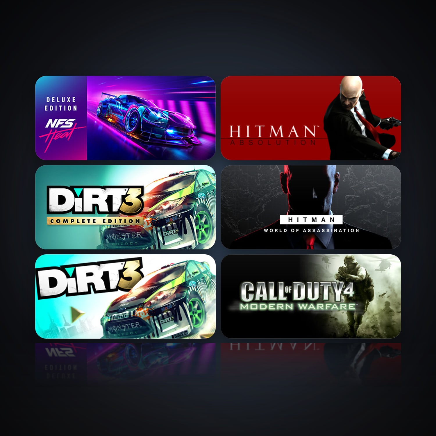 Need for Speed Heat & Hitman: Absolution | Clean — HabibiAccounts