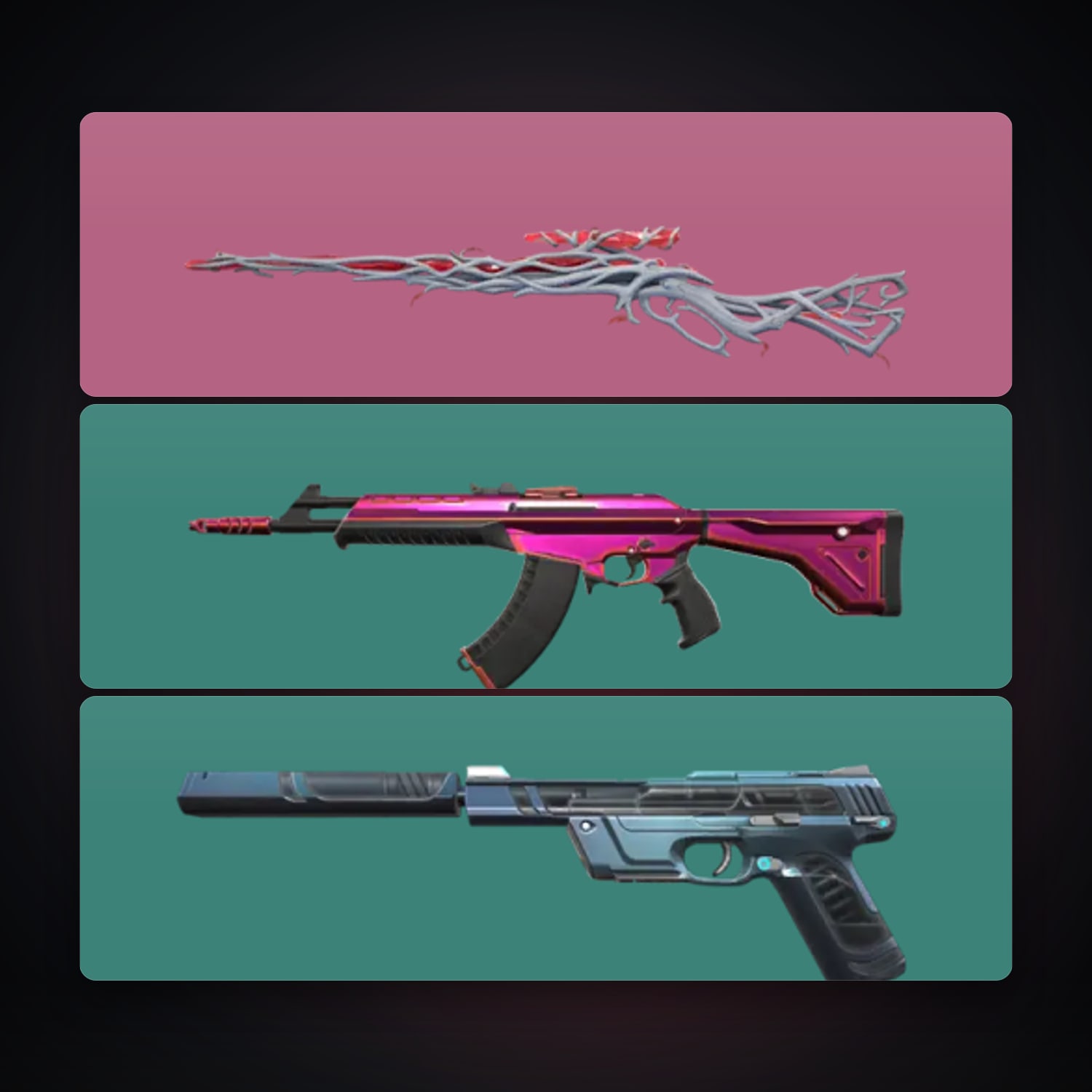 EU Iron 1 locker — 3 skins, lvl 47 — HabibiAccounts