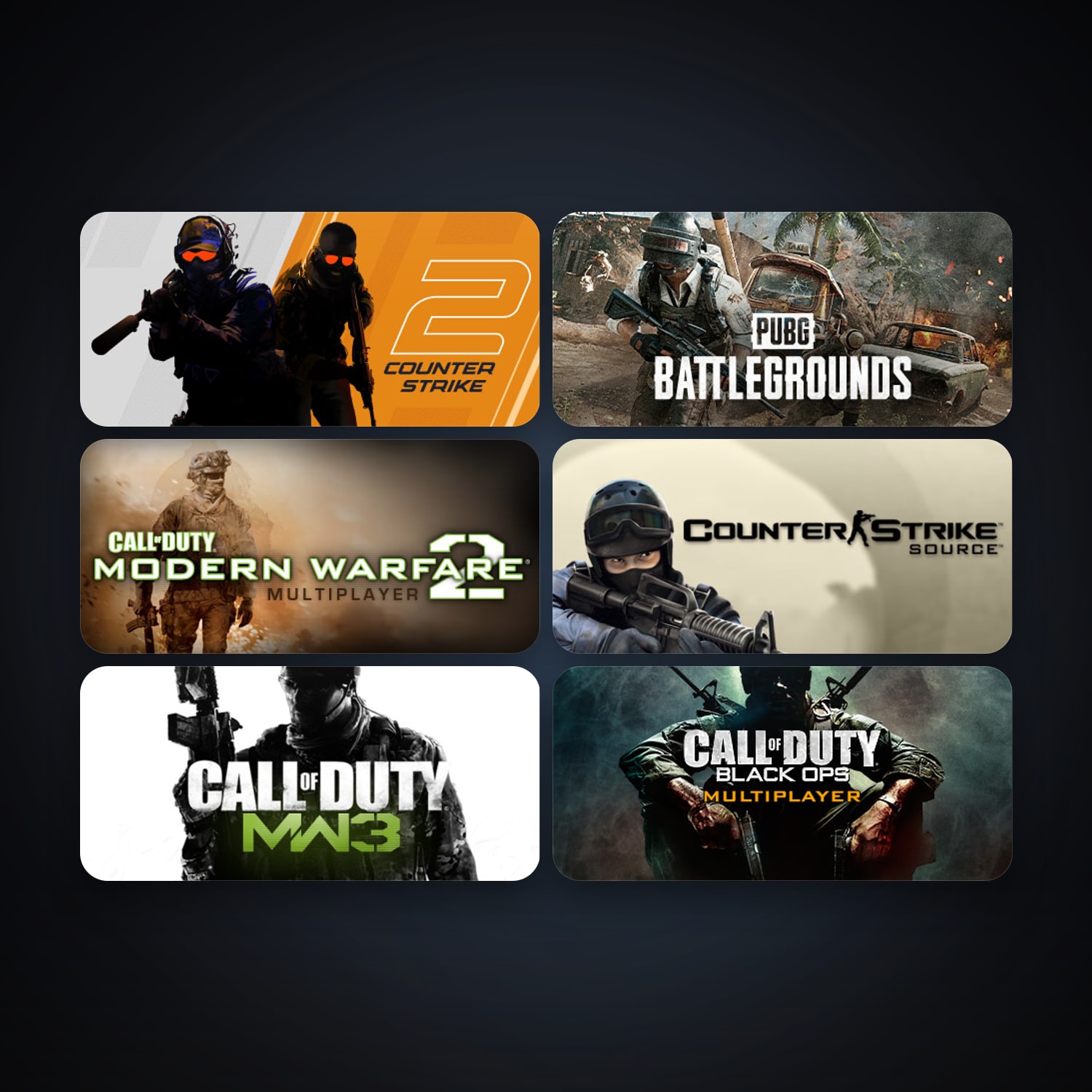 Counter-Strike: Source + Day of Defeat: Source, 25 games, Steam 11, clean — HabibiAccounts