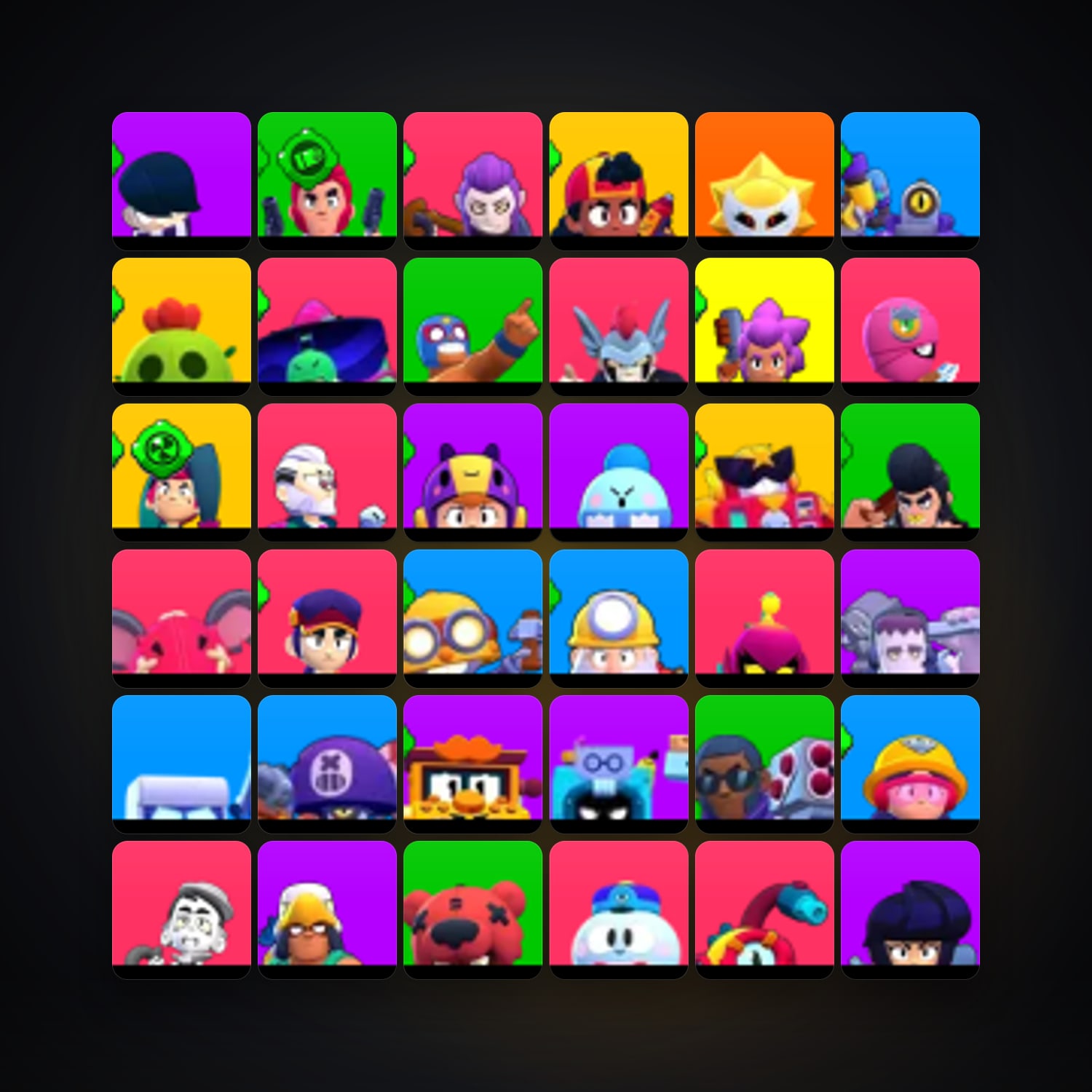 86 Brawlers | 32.9K Trophies — HabibiAccounts