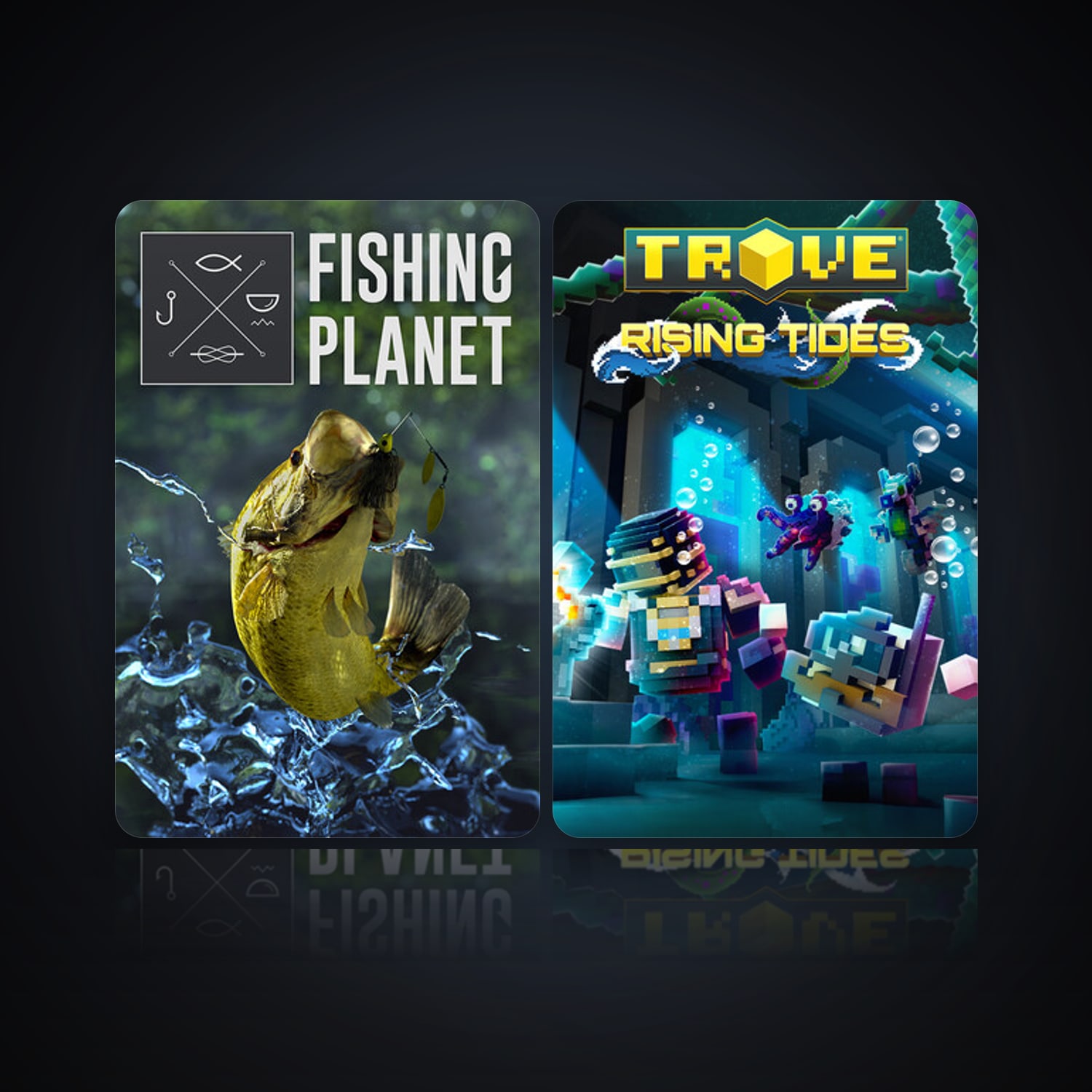 Fishing Planet & Trove — HabibiAccounts