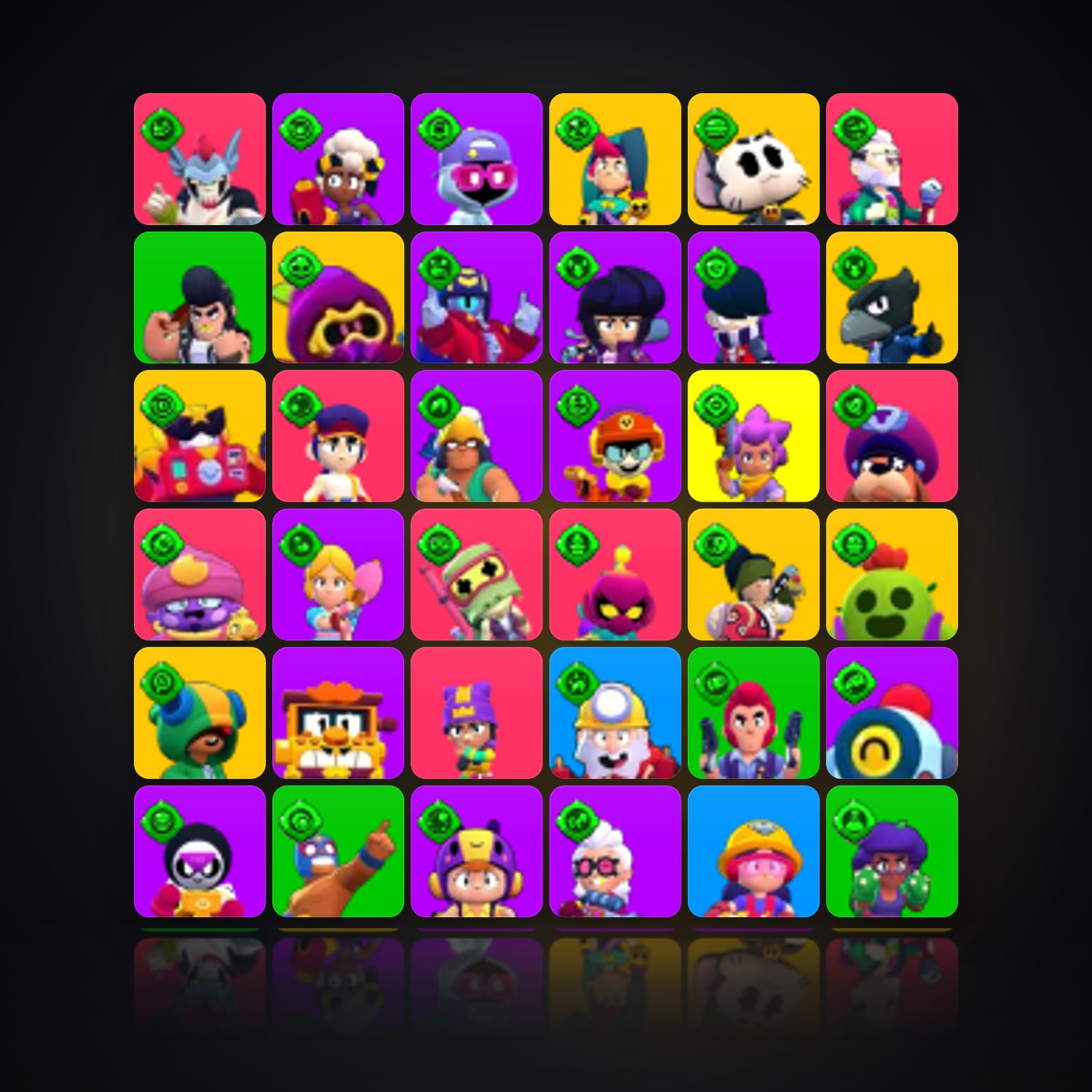 107 Brawlers | 50K Trophies — HabibiAccounts