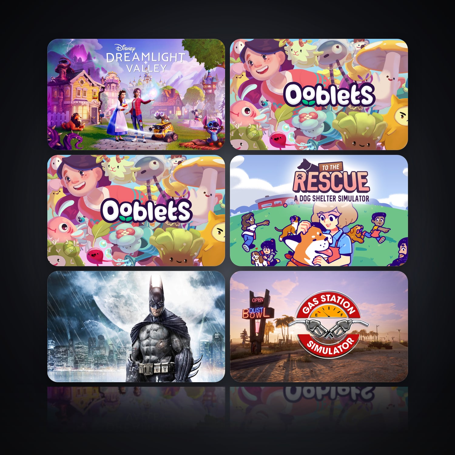 Disney Dreamlight Valley & Ooblets | 313 لعبة — HabibiAccounts