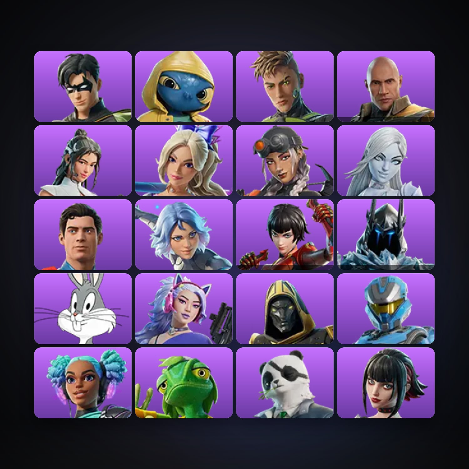 Fortnite | 22 Skins | 100 V-Bucks | Level 1011 | 59 Wins — HabibiAccounts