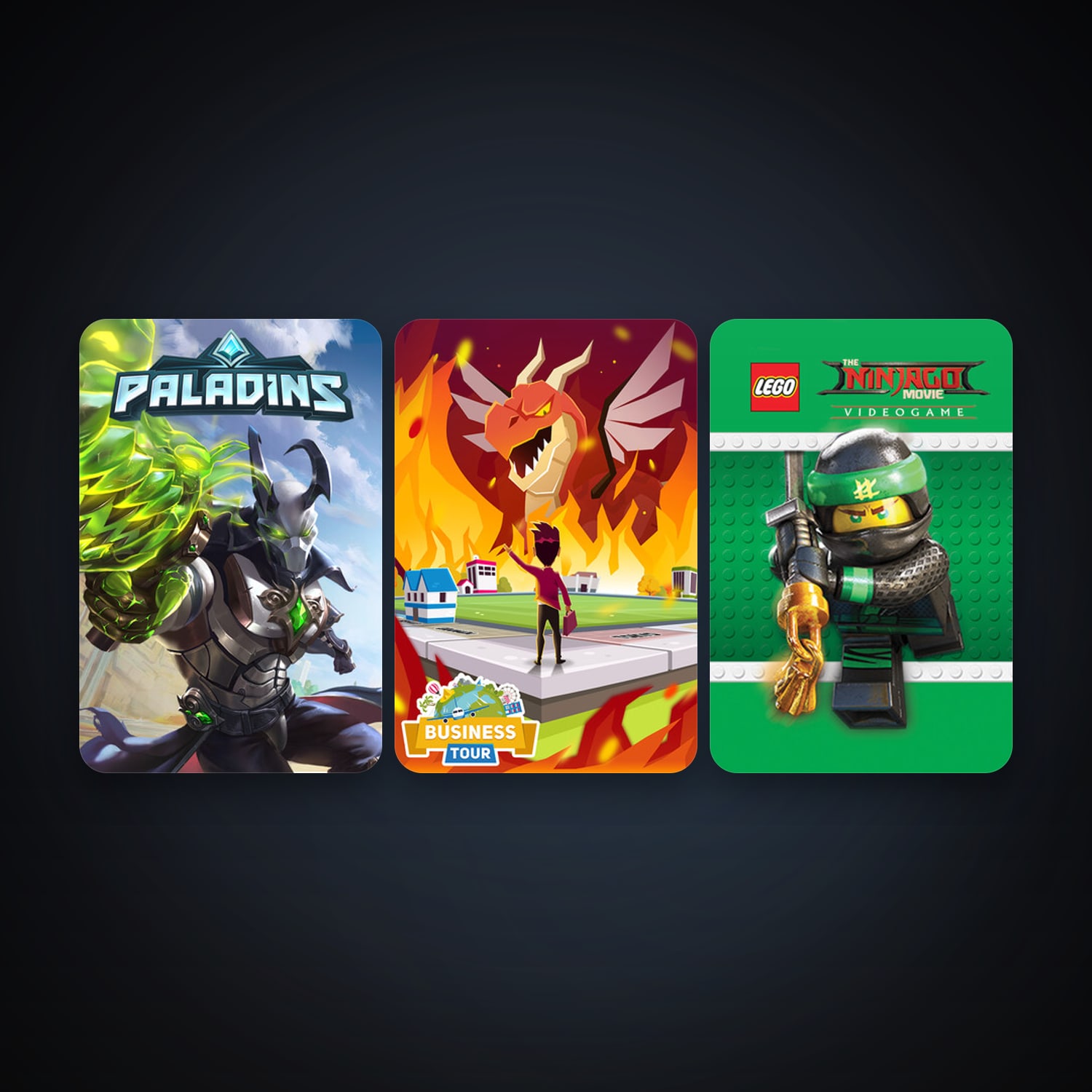 Business Tour - Board Game with Online Multiplayer + Paladins, 6 games, clean — HabibiAccounts