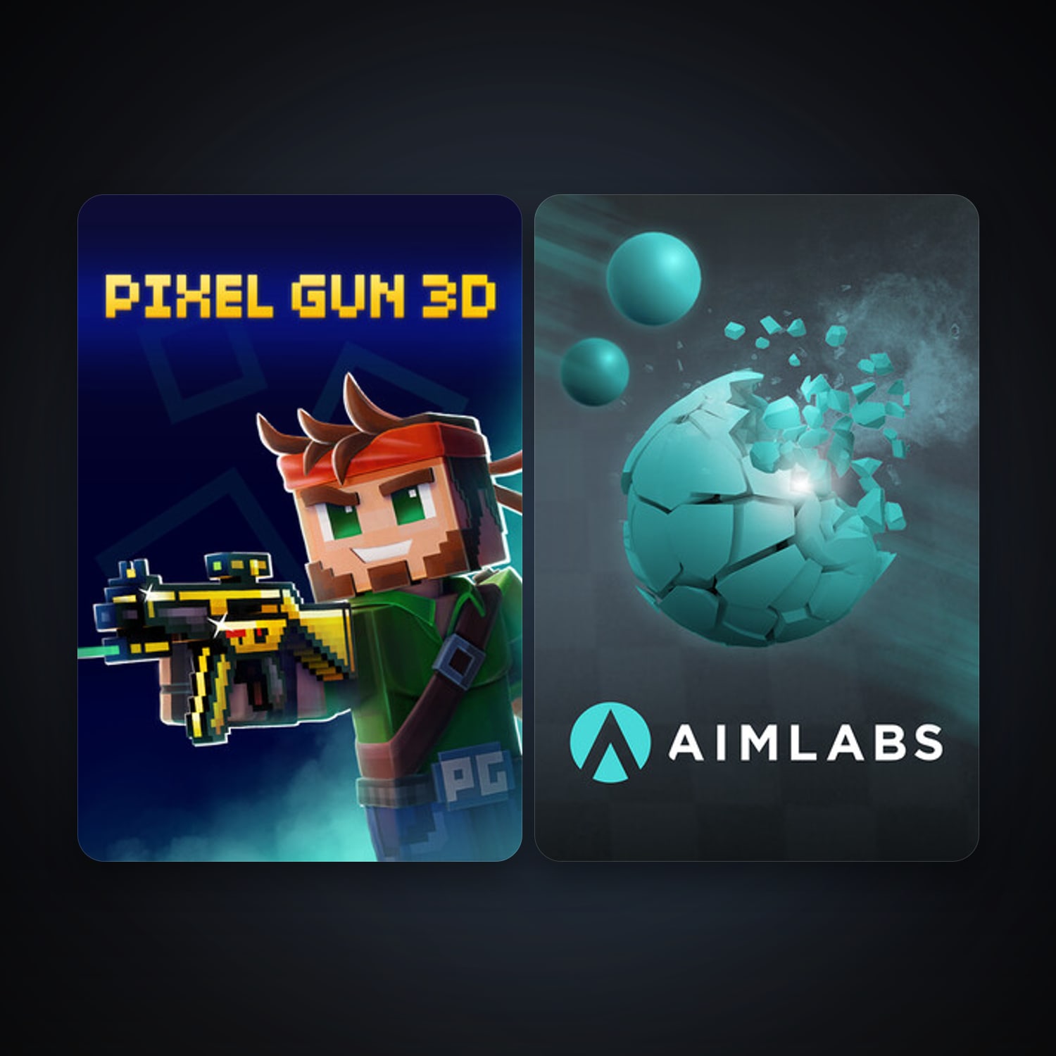 Pixel Gun 3D: PC Edition & Aimlabs — HabibiAccounts