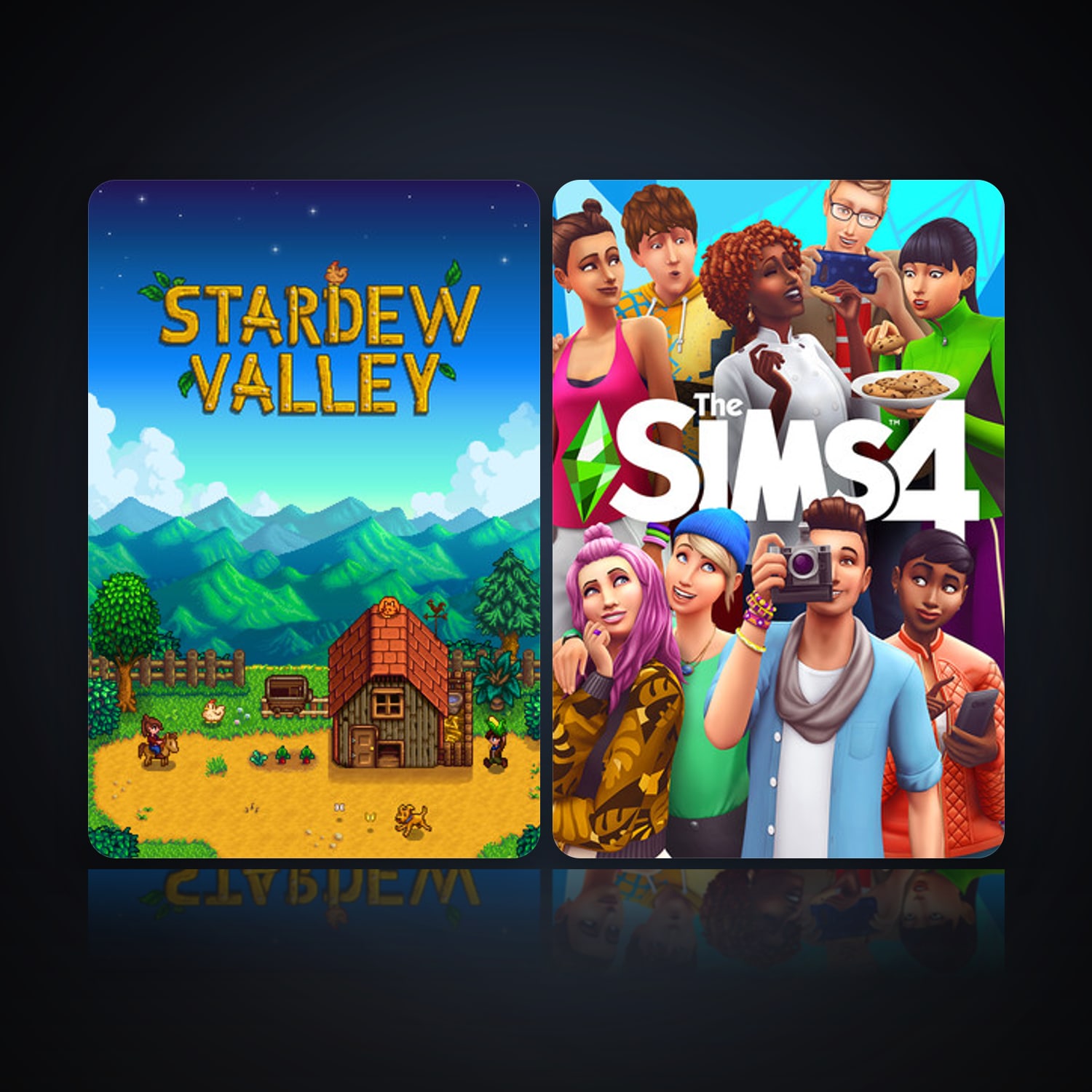 Stardew Valley & The Sims 4 — HabibiAccounts