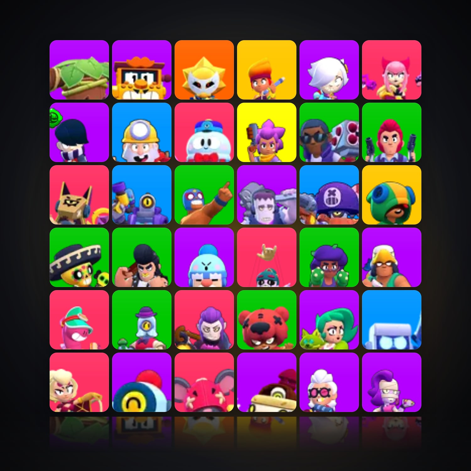 63 Brawlers | 23.4K Trophies — HabibiAccounts