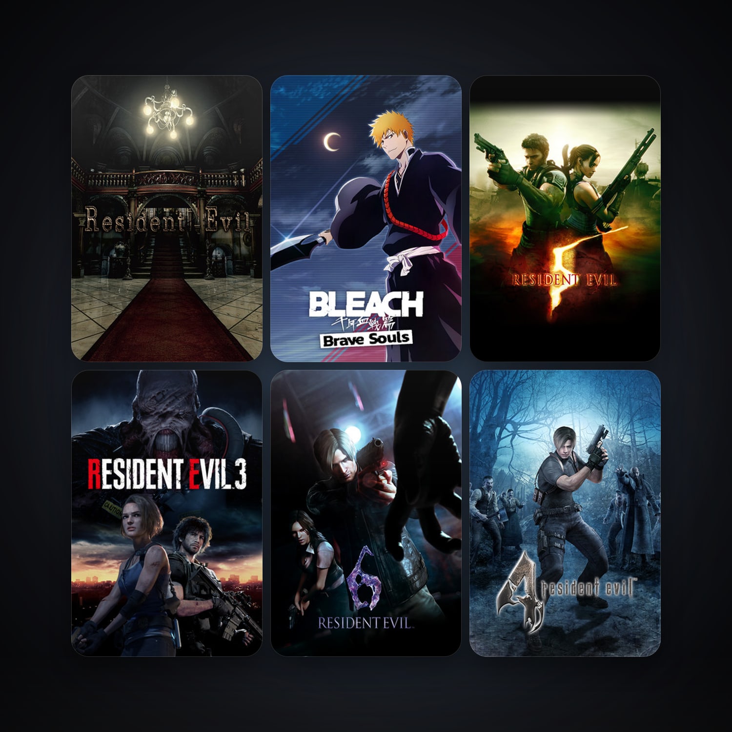 Resident Evil 5 + Resident Evil 6, 11 games, clean — HabibiAccounts