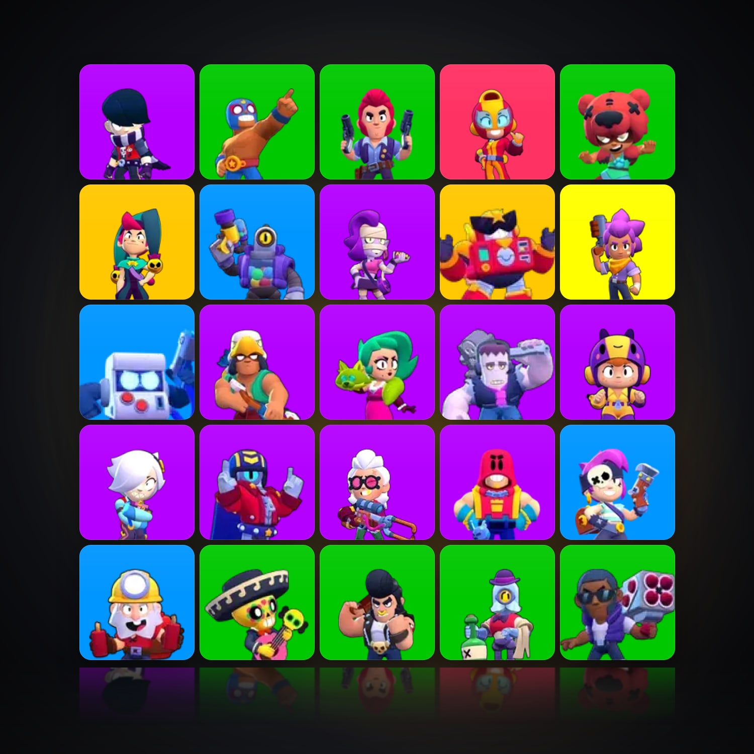 25 Brawlers | 2.5K Trophies — HabibiAccounts