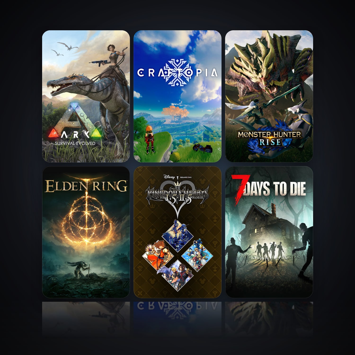 ARK: Survival Evolved & Craftopia | 26 Games | Clean — HabibiAccounts
