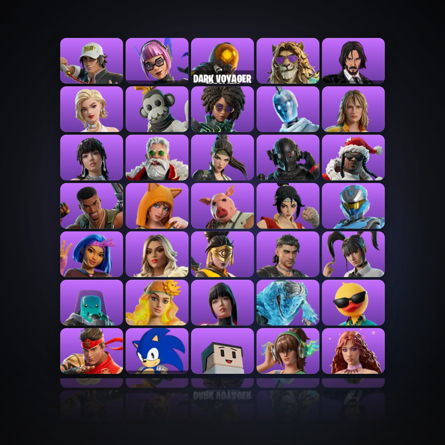 Fortnite | 37 Skins | 500 V-Bucks | Level 1203 | 141 Wins — HabibiAccounts