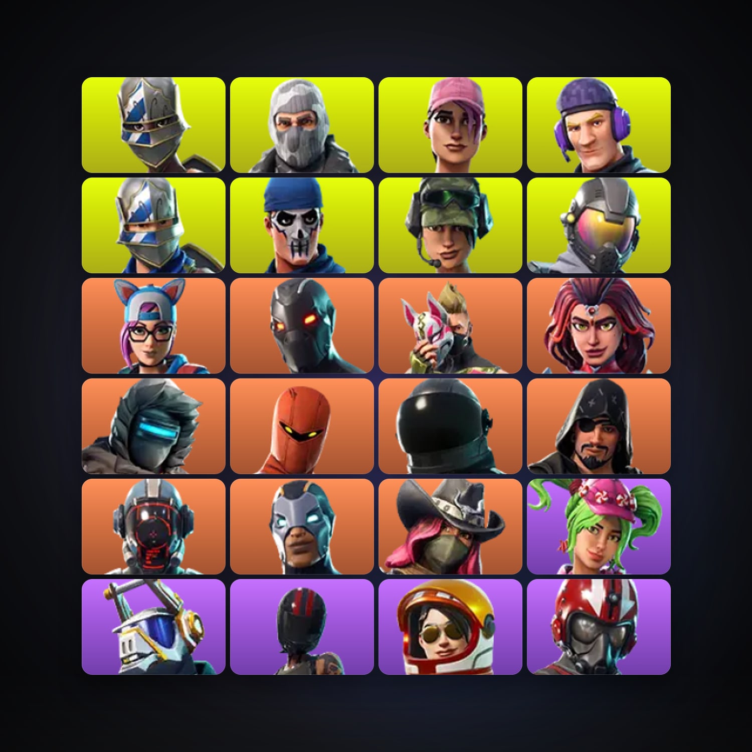 Fortnite | 46 Skins | 900 V-Bucks | Level 977 | 62 Wins — HabibiAccounts