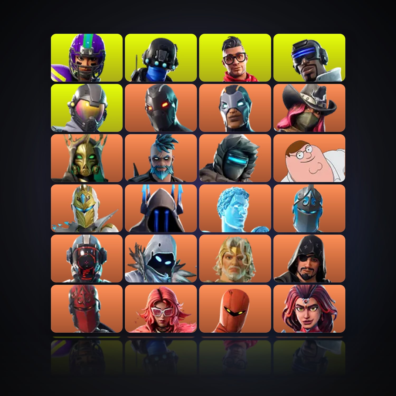 Fortnite | 180 Skins | 1.1K V-Bucks | Level 3759 | 389 Wins — HabibiAccounts